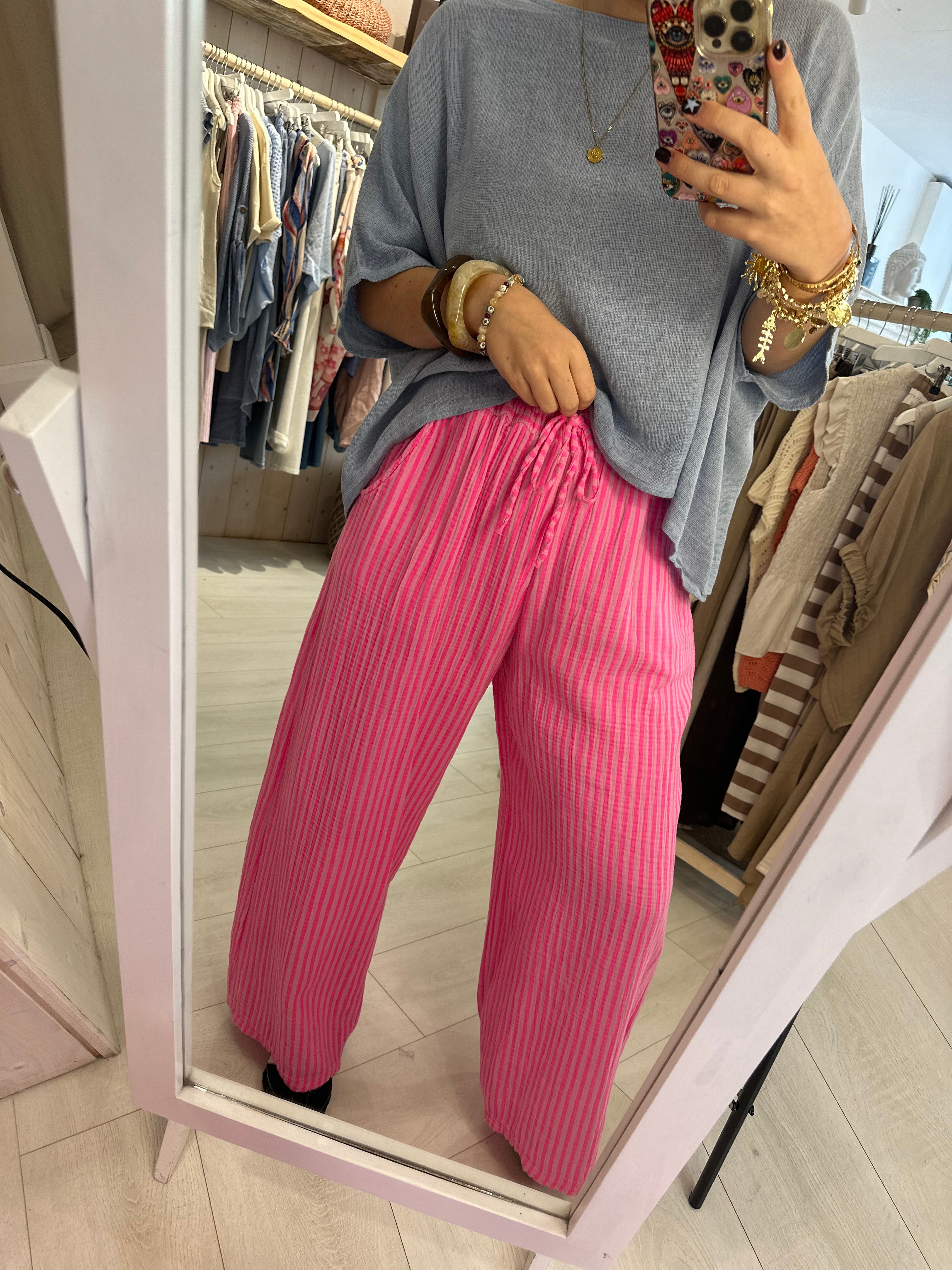 Layla Striped Trousers