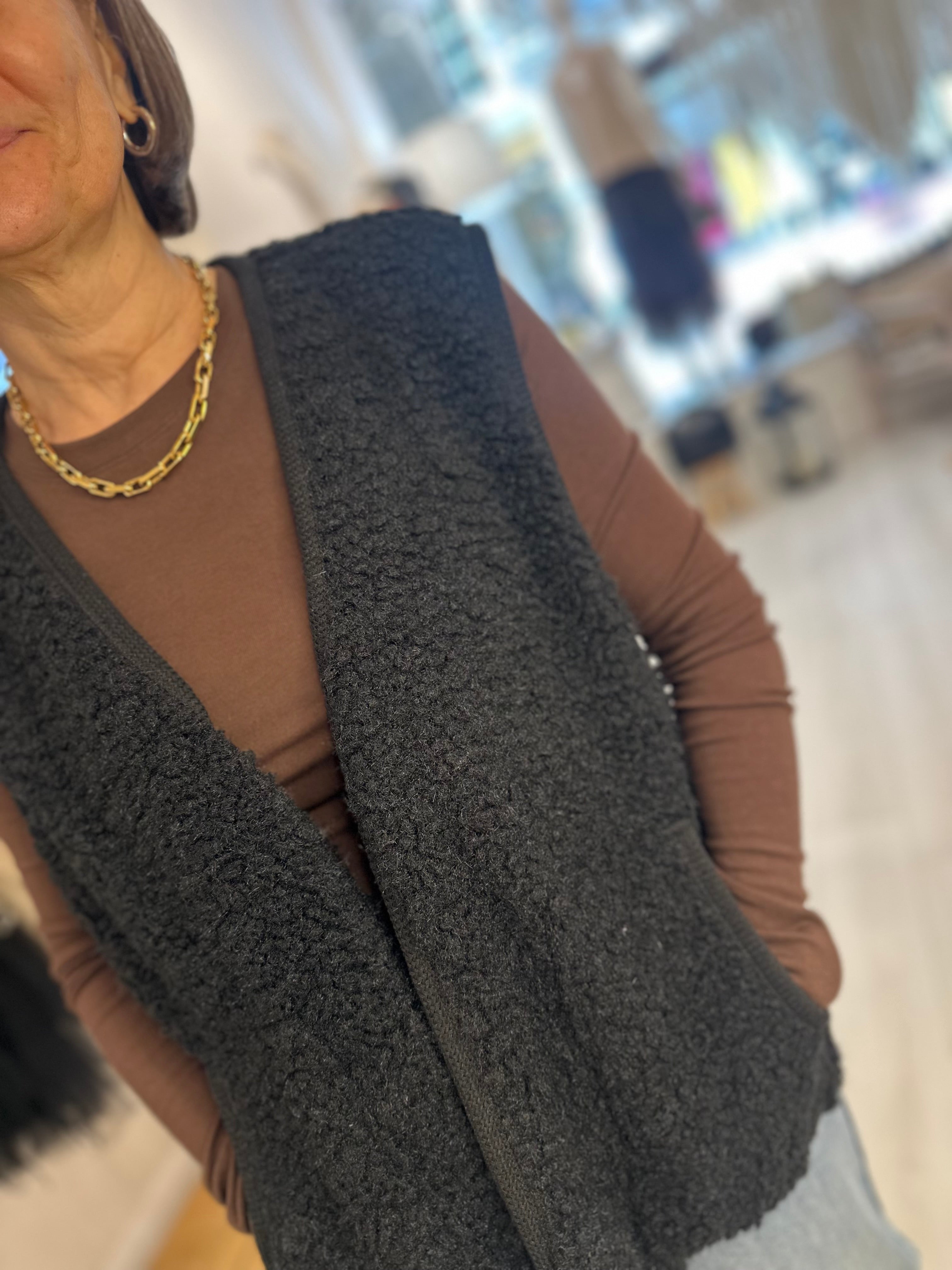 Belle Fur Waistcoat