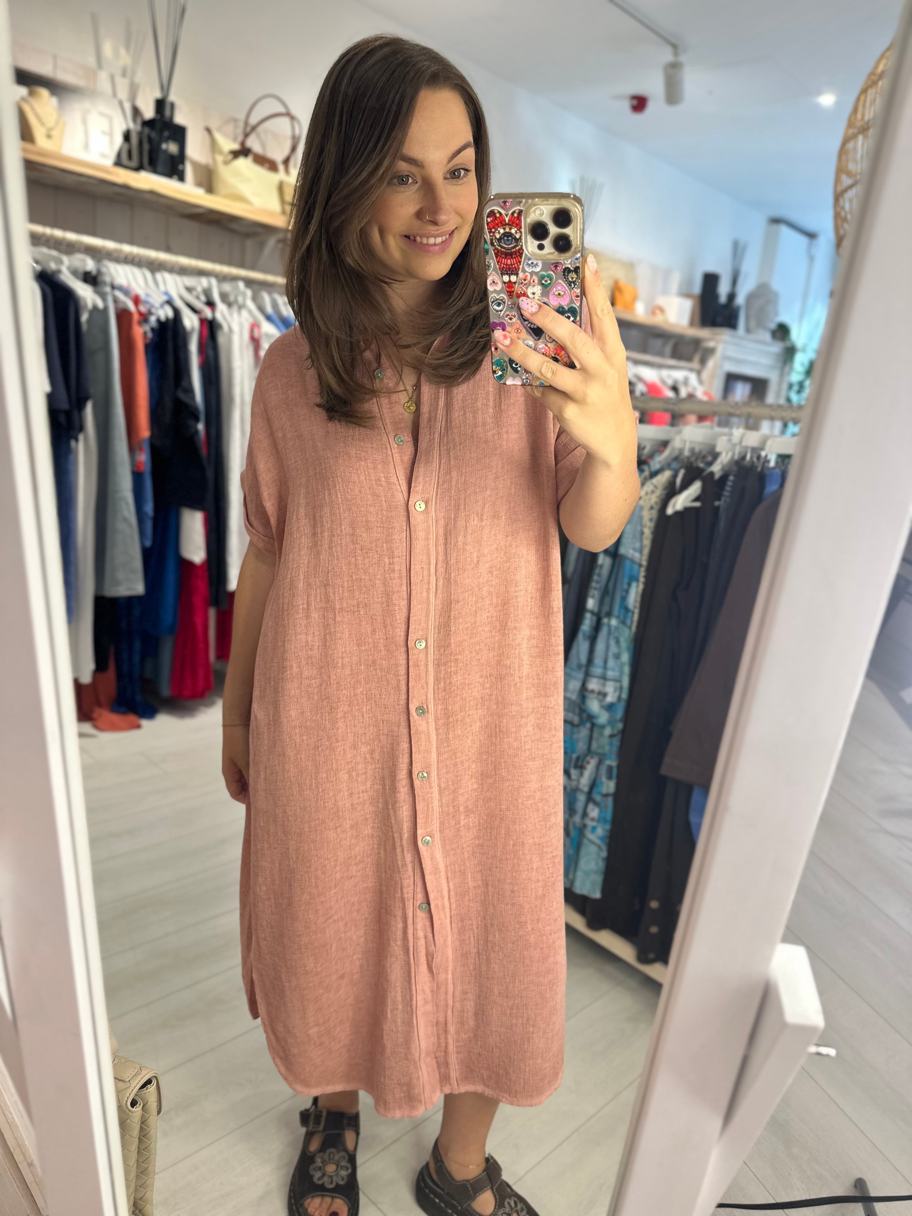 Carly Cheesecloth Midi Dress