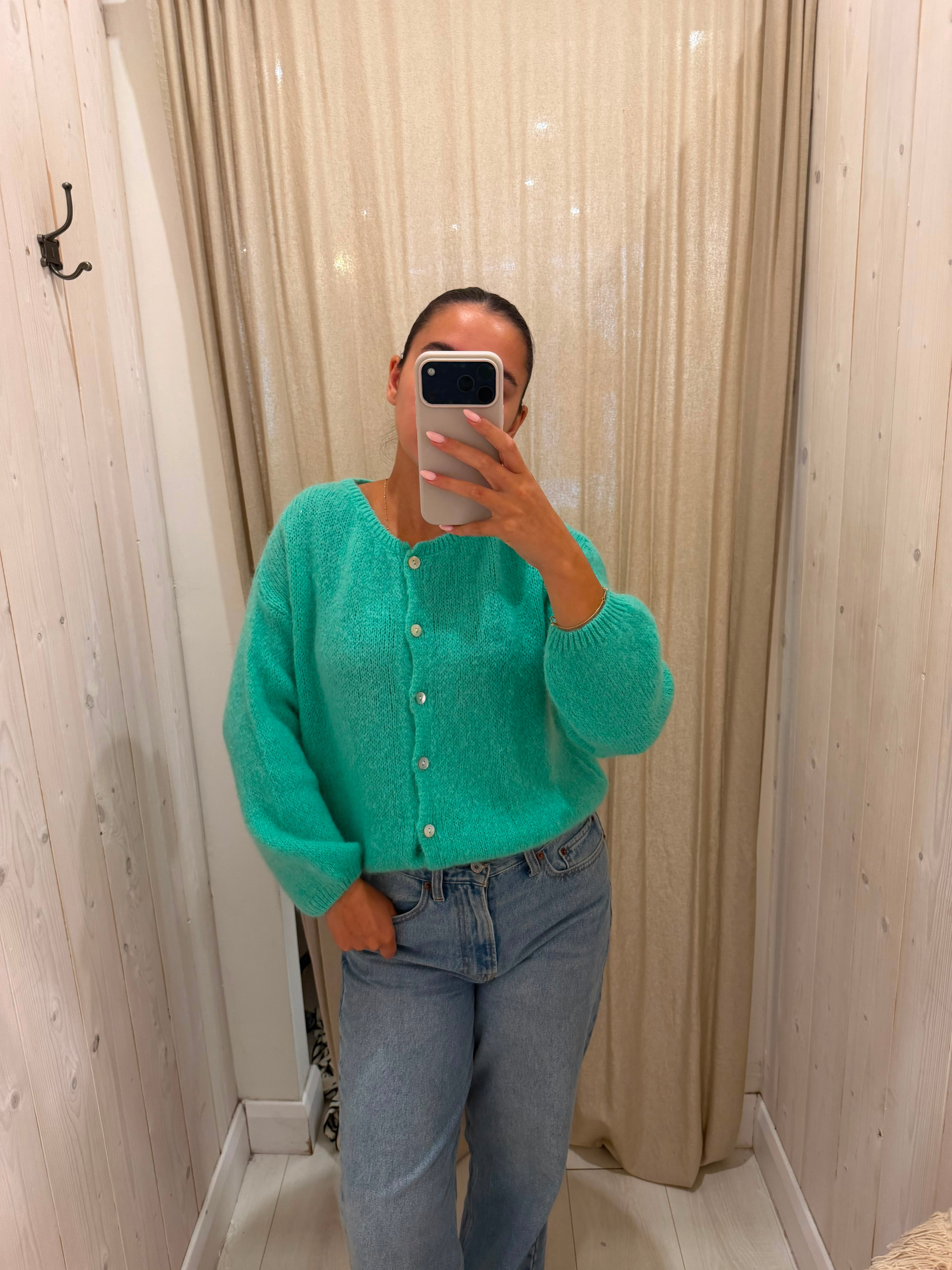 Maddie Mohair Long Sleeved Cardigan