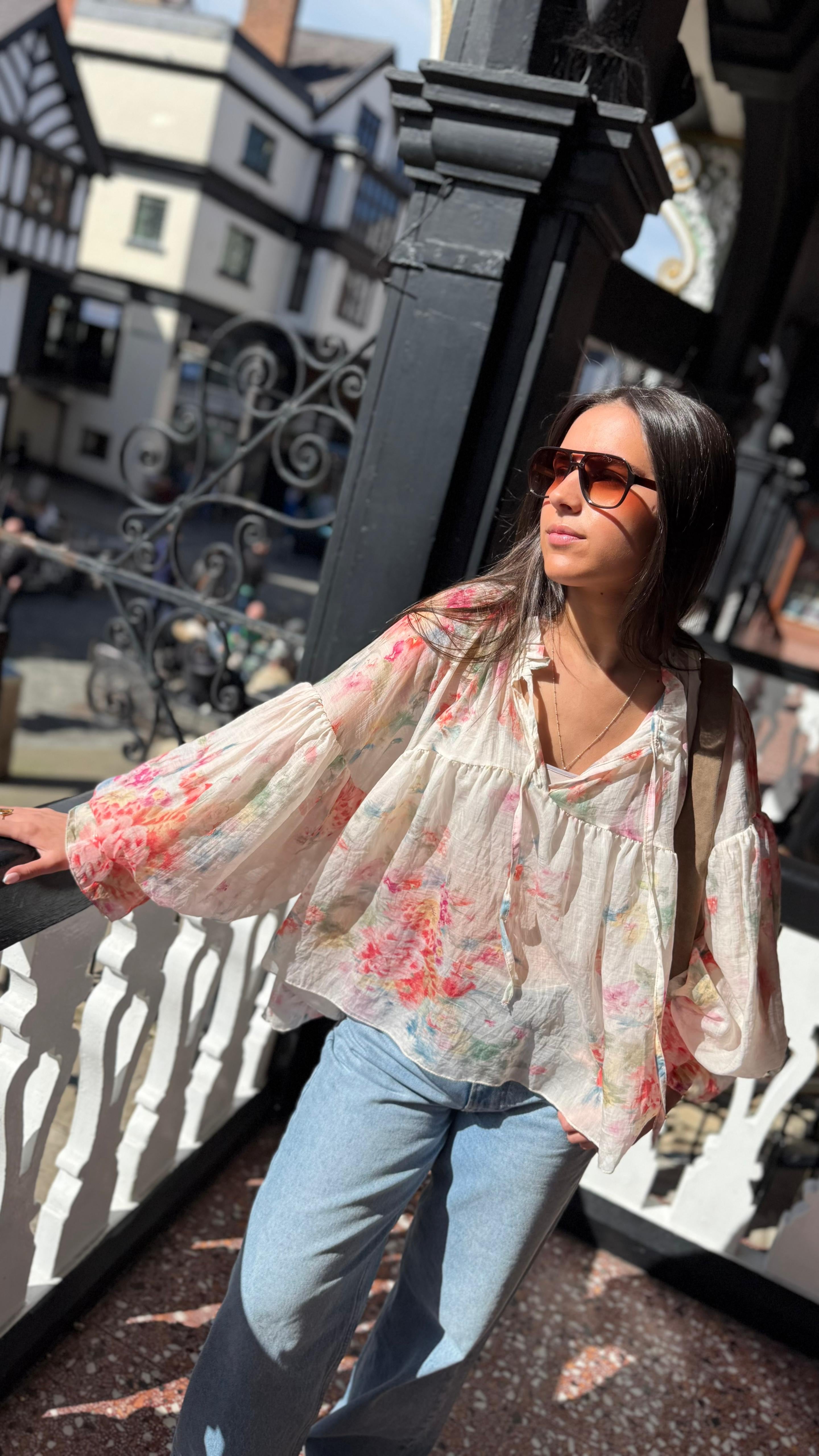 Florrie Floral Blouse