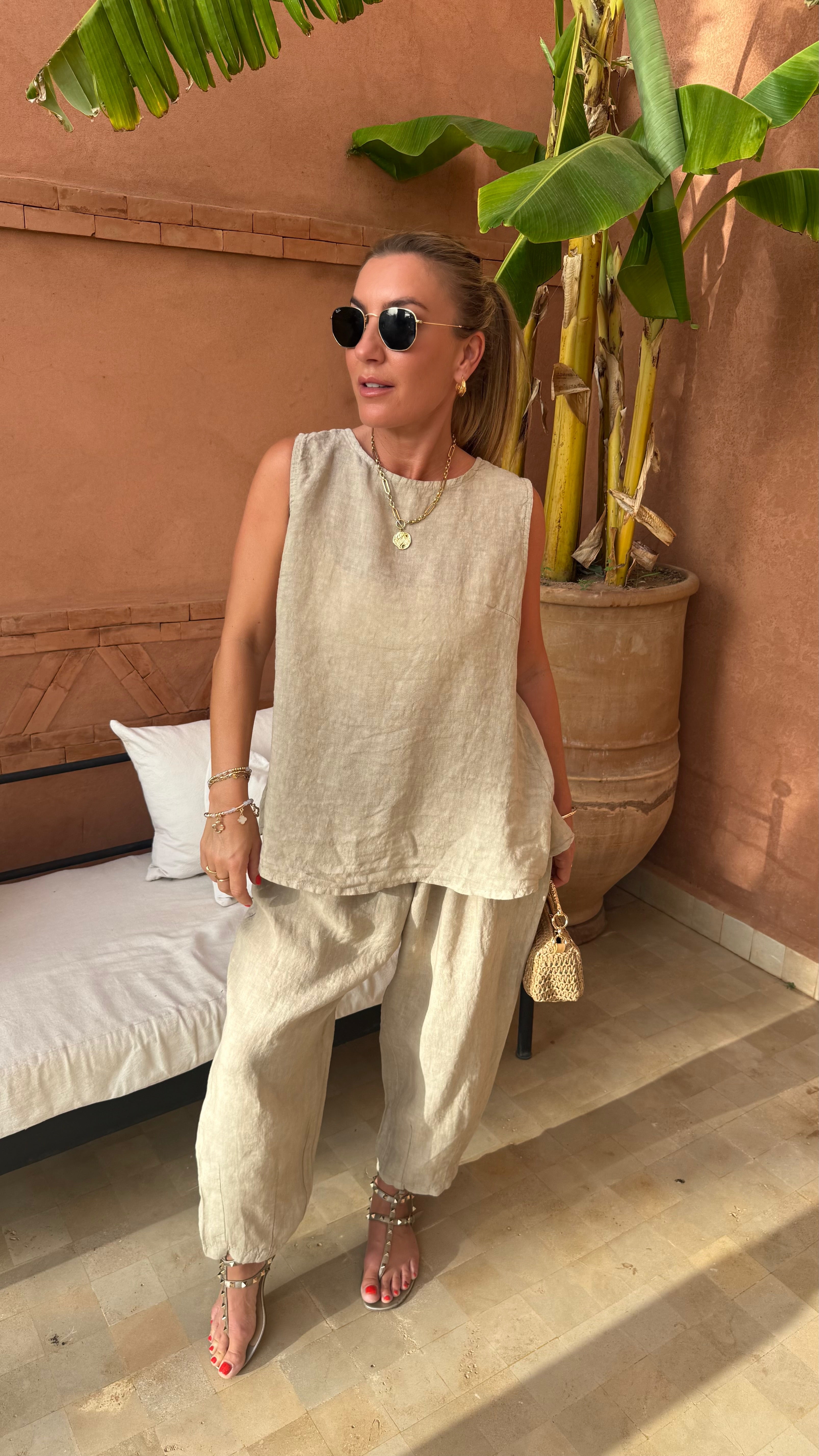 Solana Linen Set