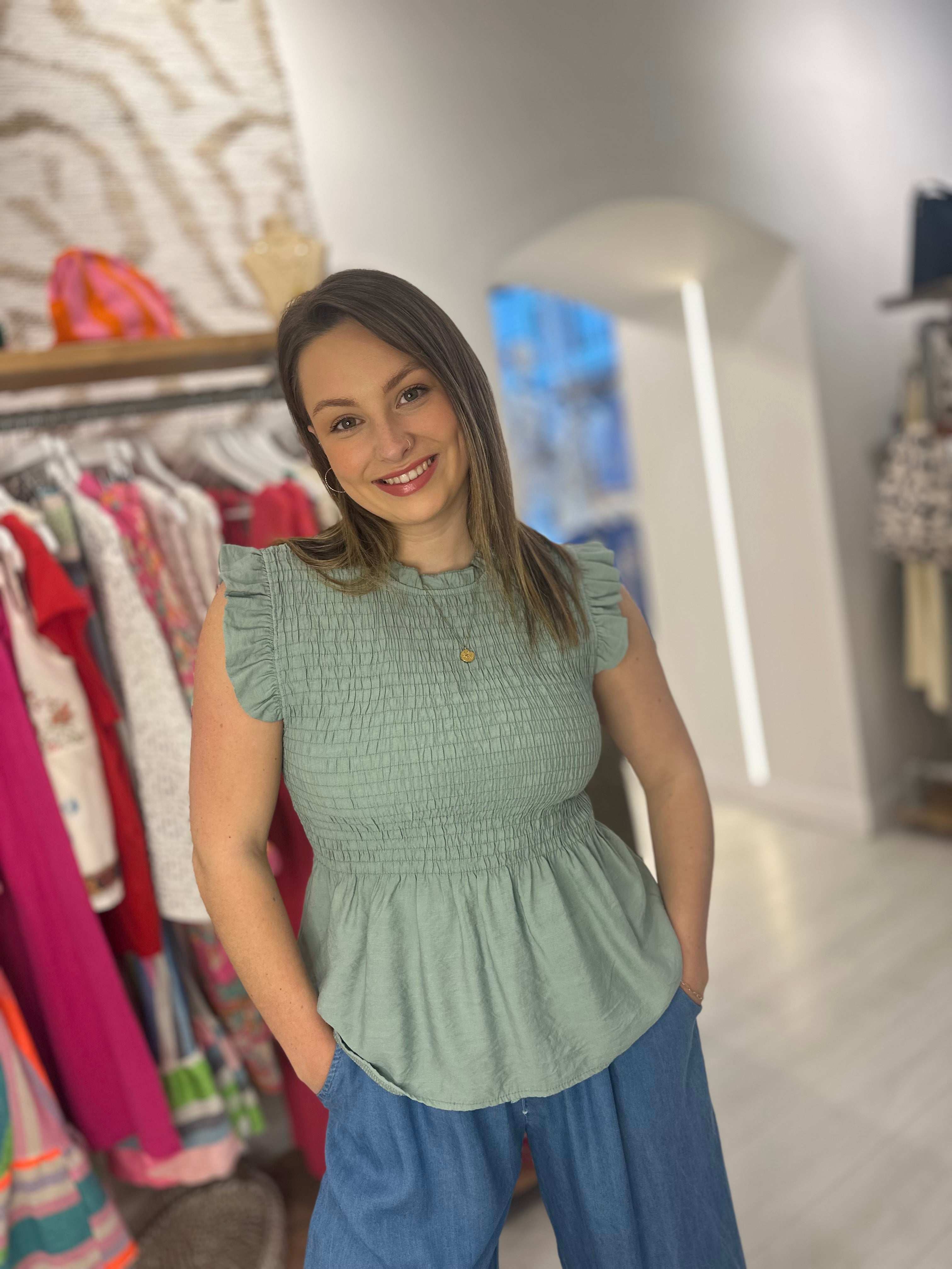 Ditsy Top