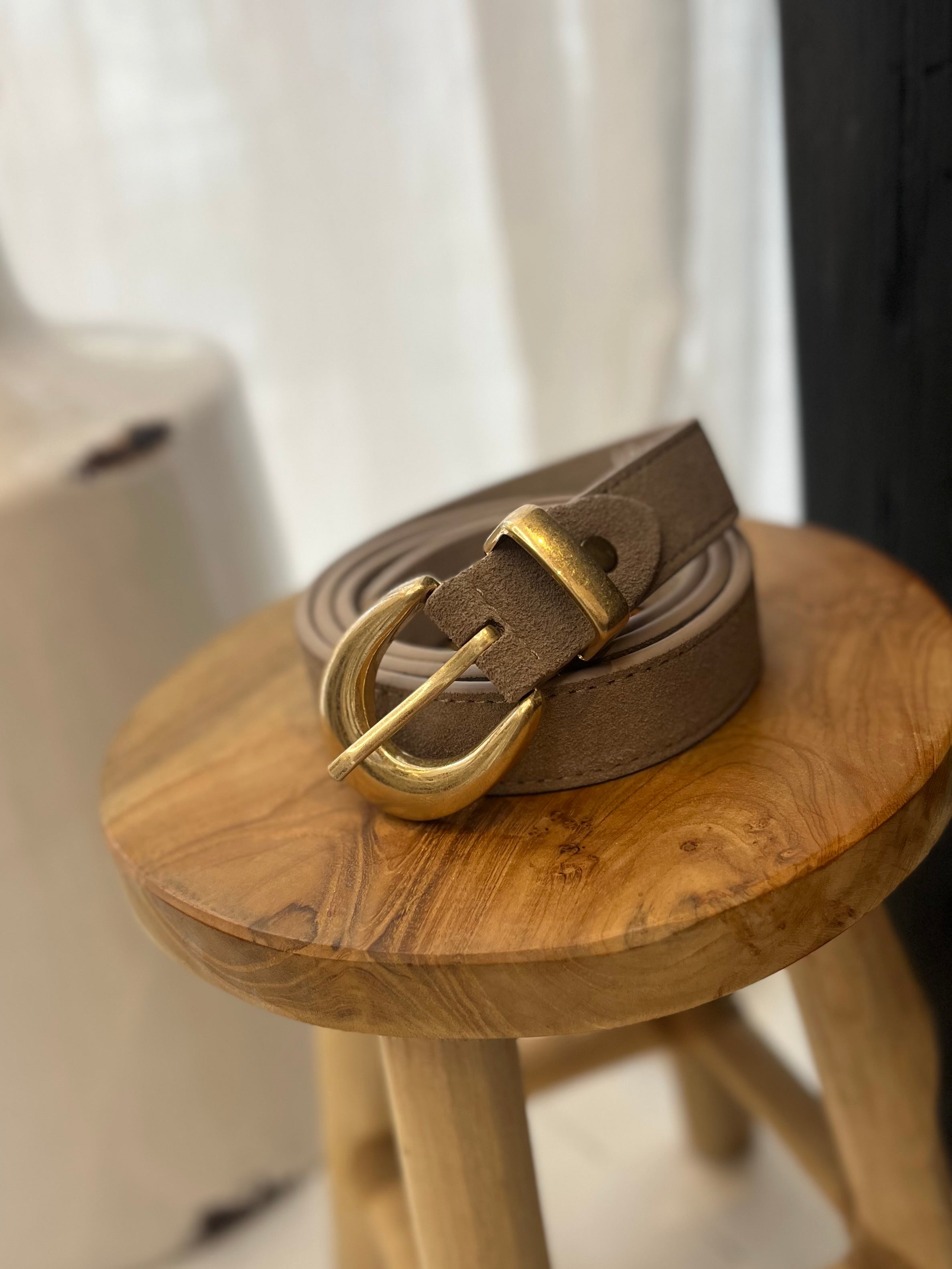 Classic Suede Belt