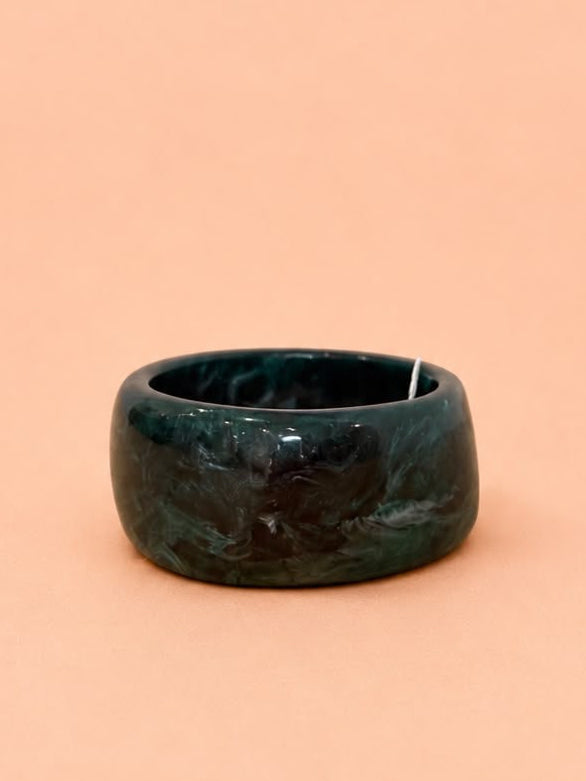 Megan Metallic Resin Bangle