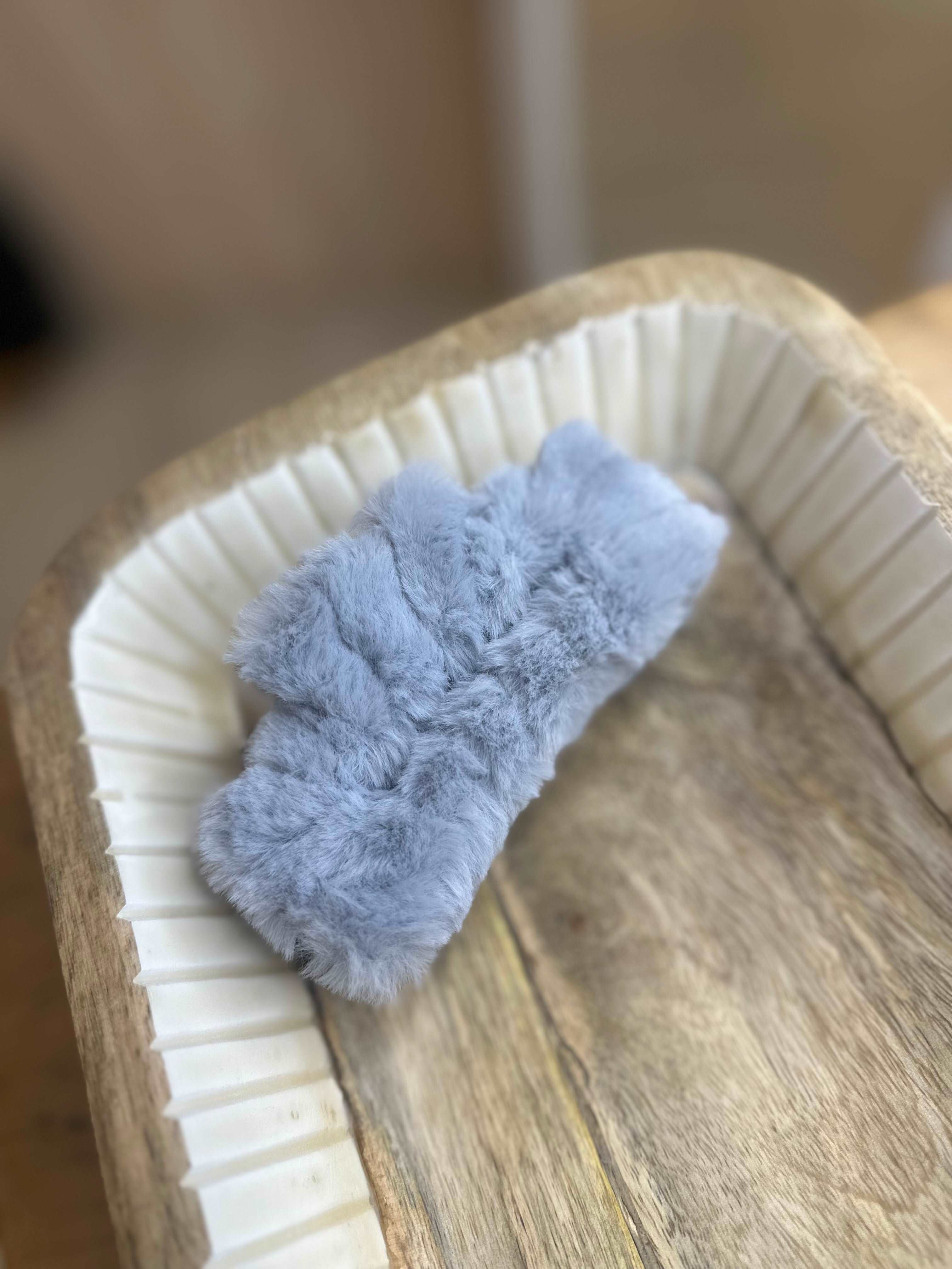 Faux Fur Claw Clip