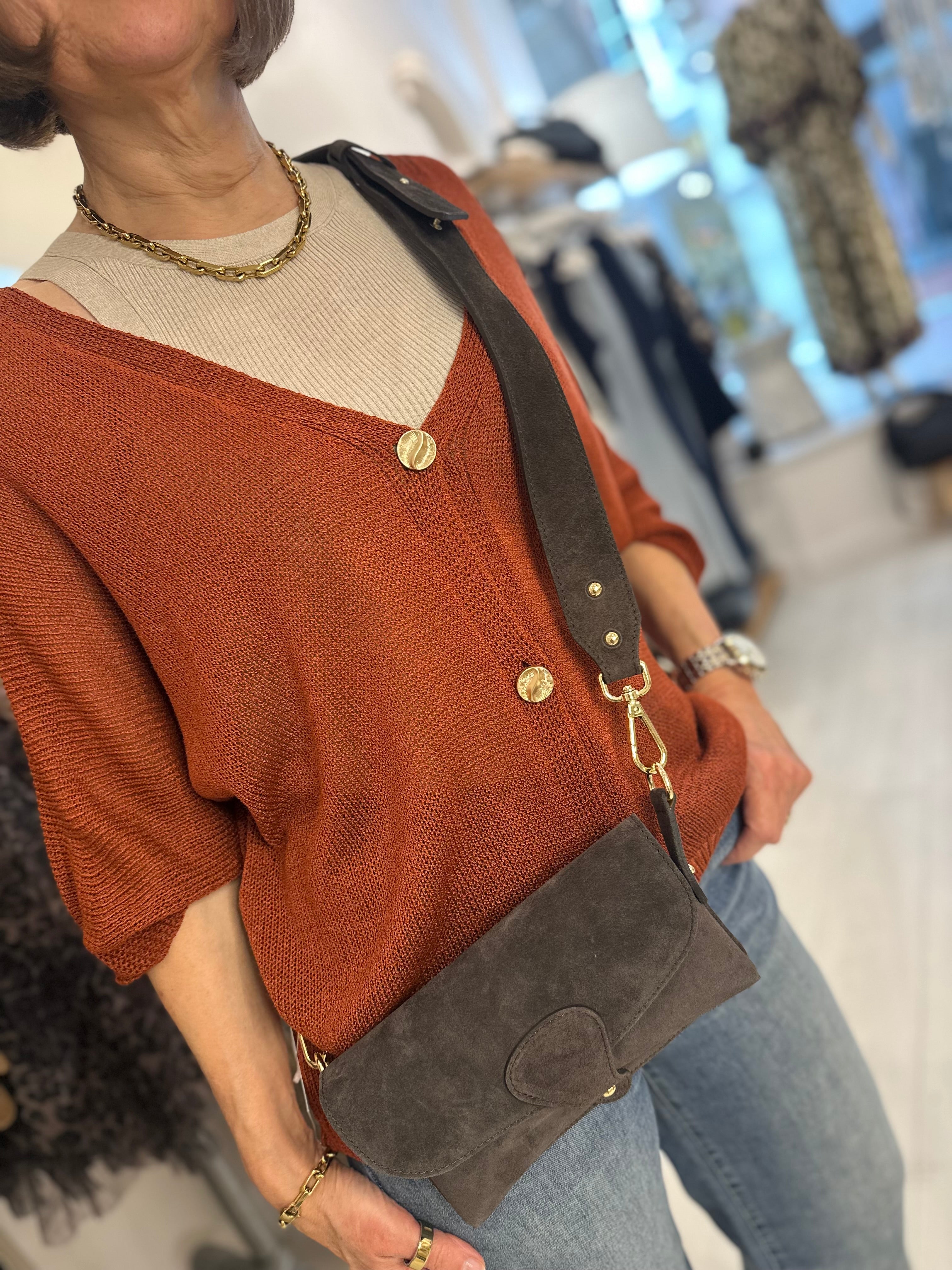 Jules Suede Cross Body