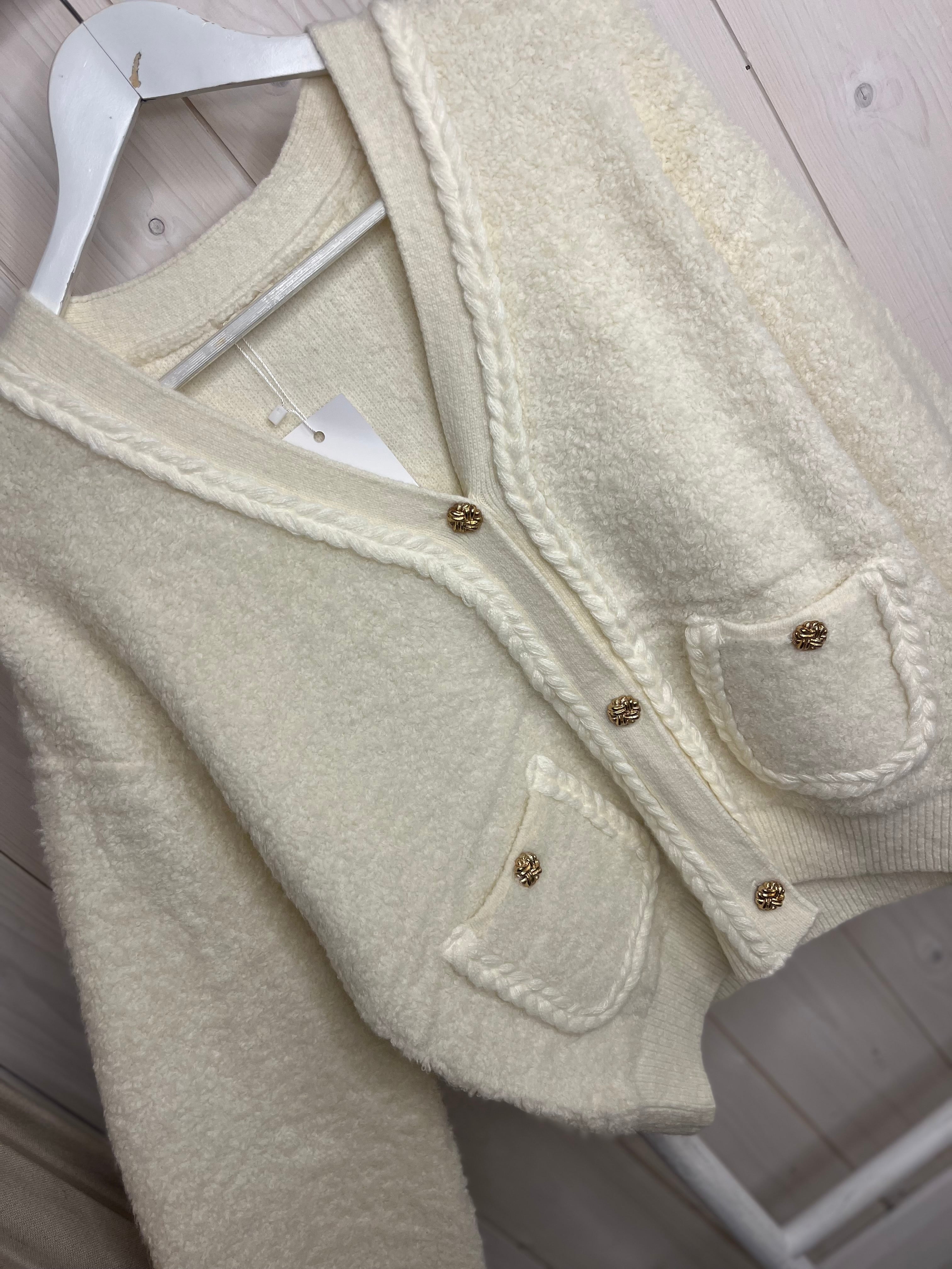 Esme Gold Detail Cardigan