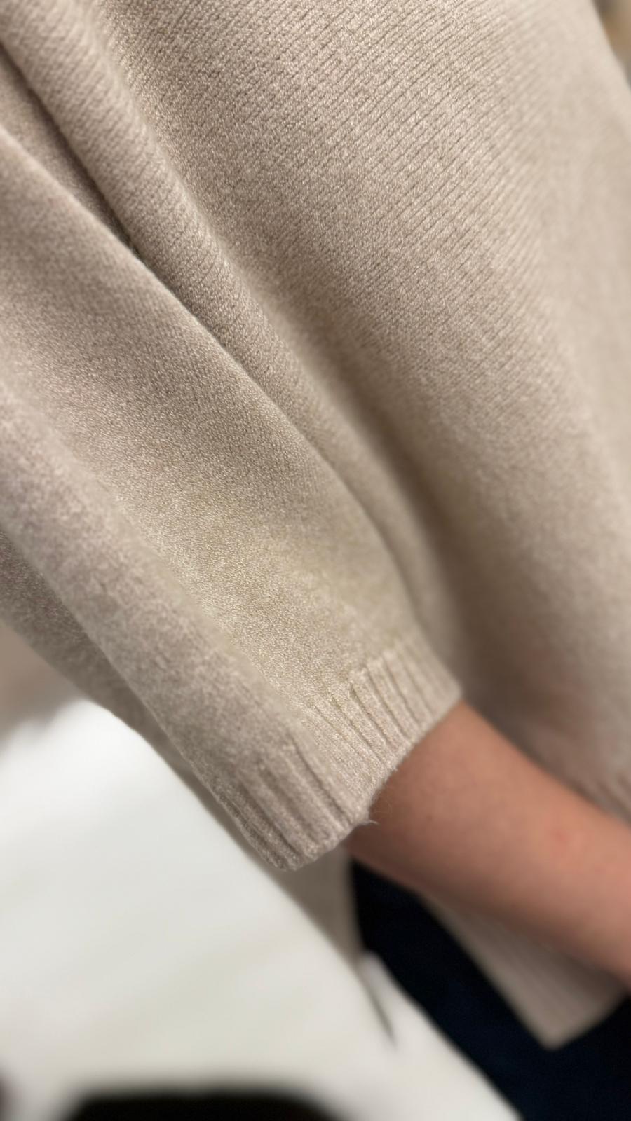 Aimee Luxe Roll Neck Knit