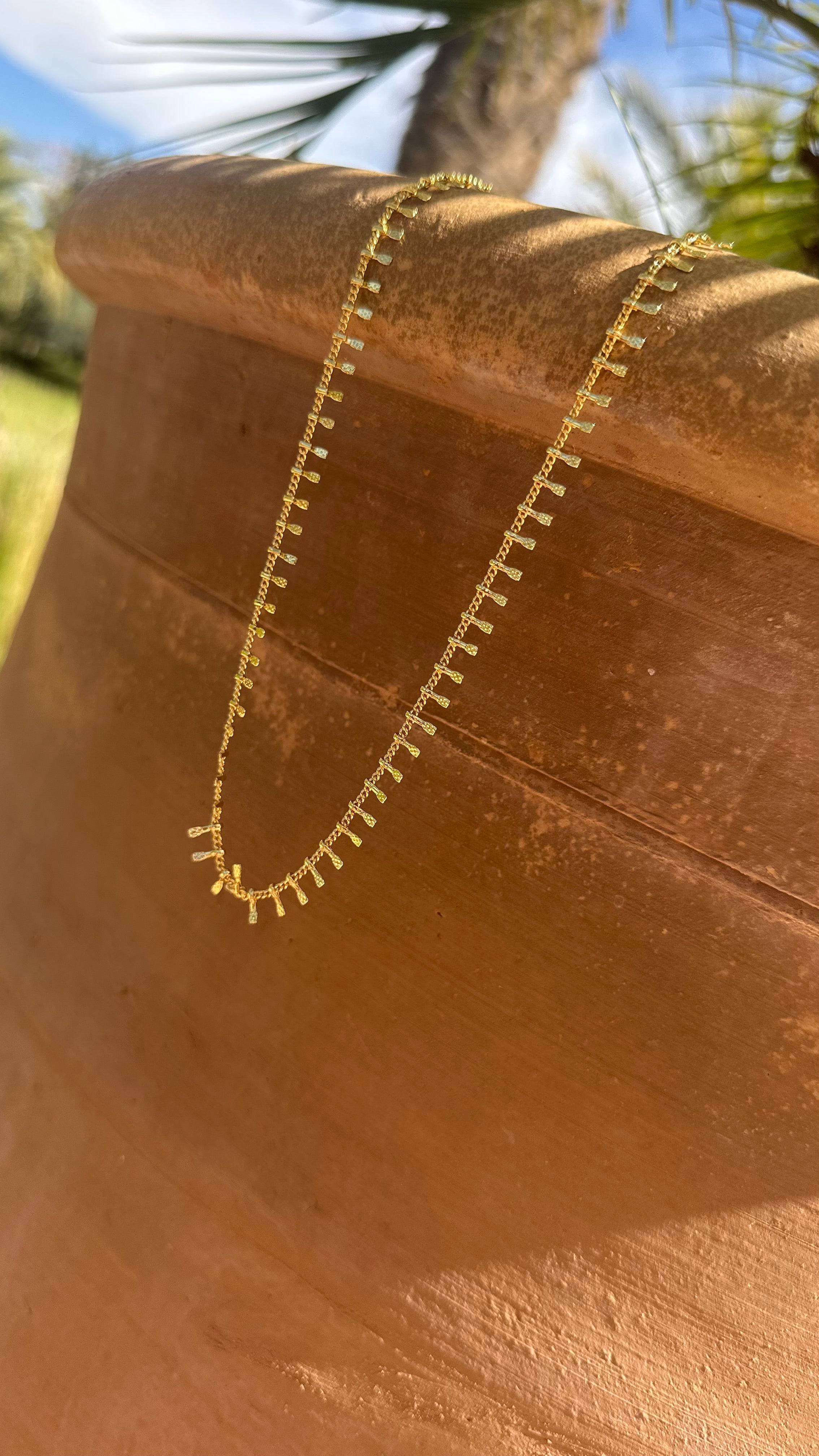 Riley Textured Necklace