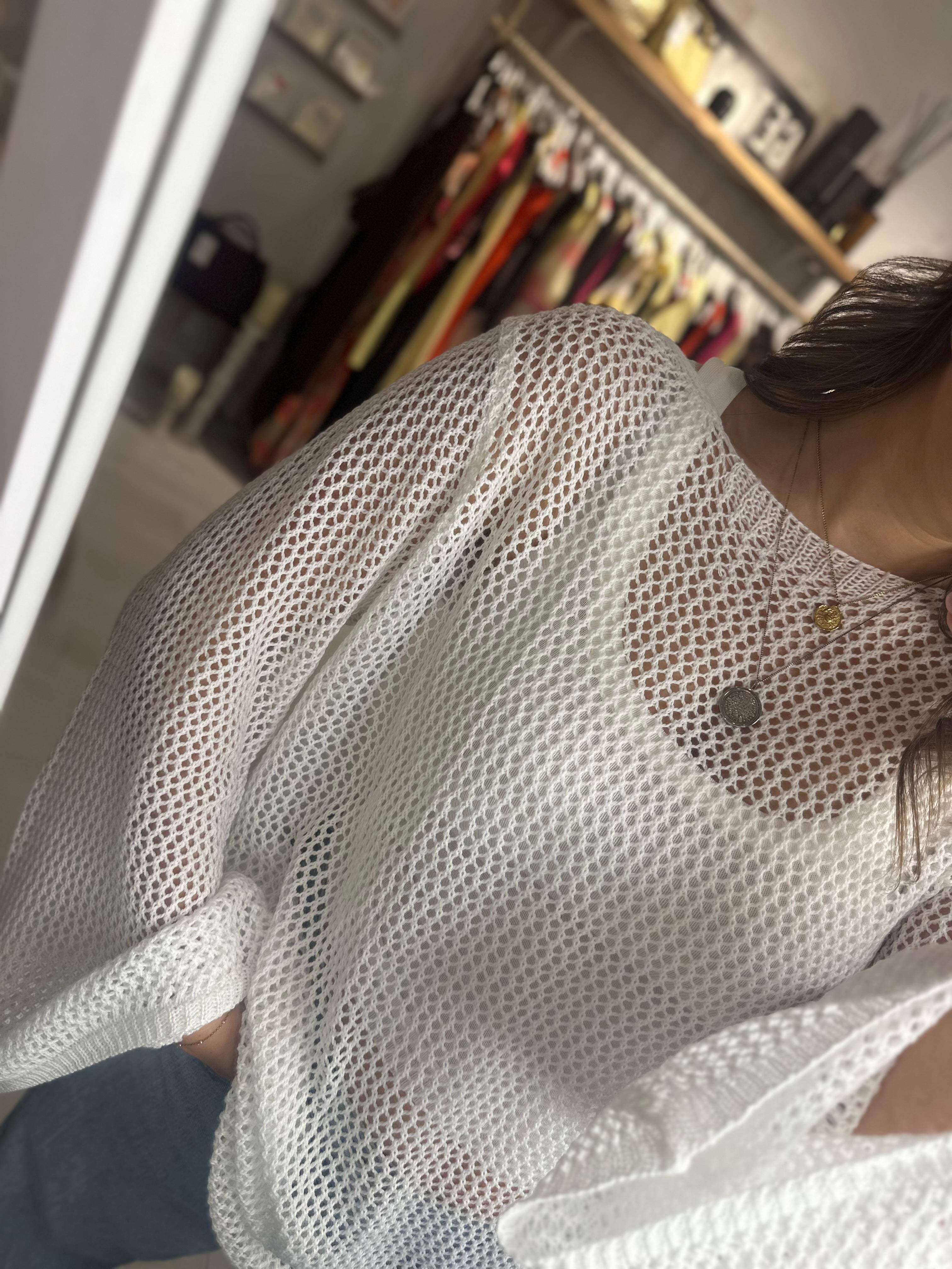 Izzy Crochet Beach Cover-up