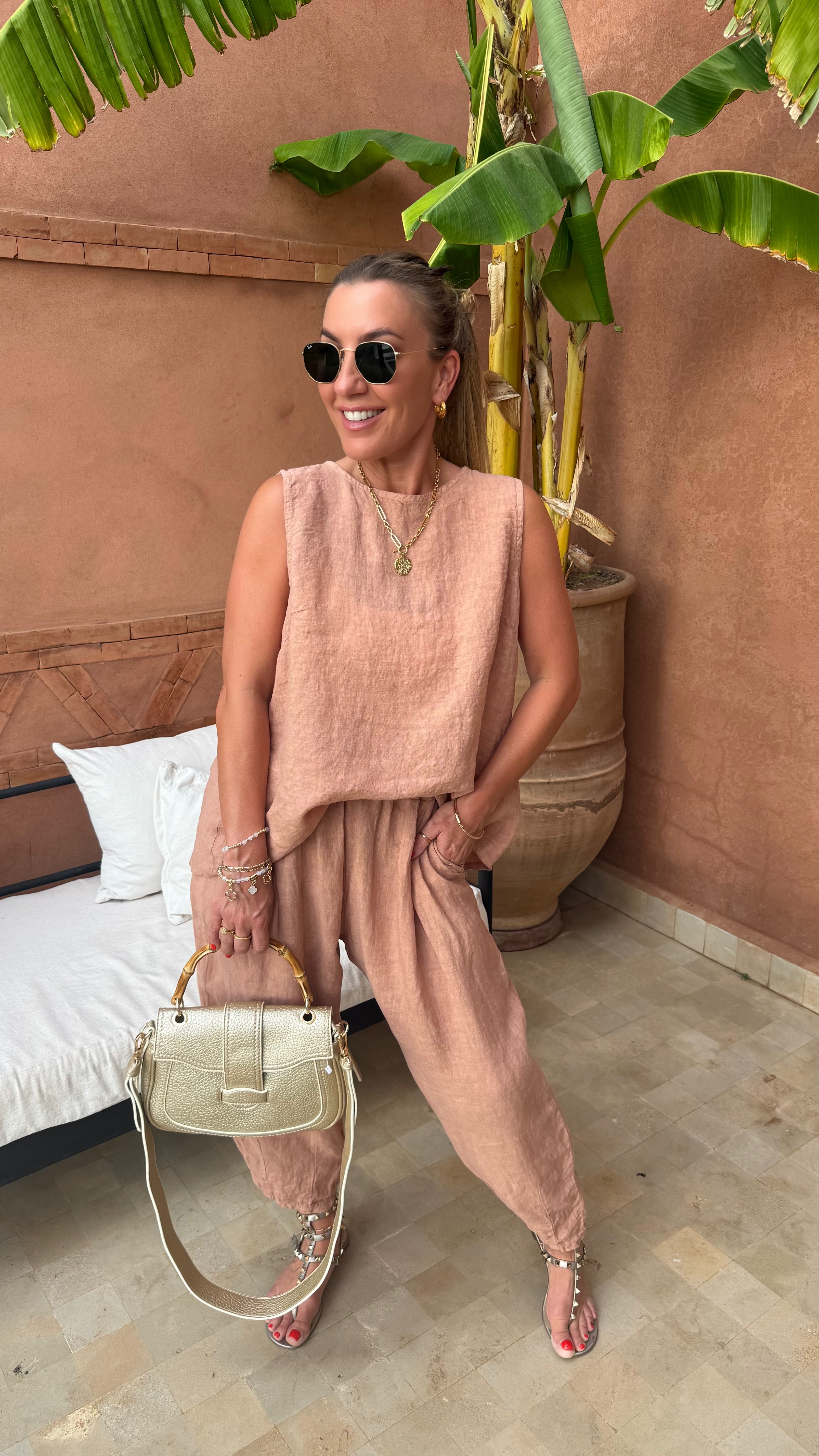 Solana Linen Set