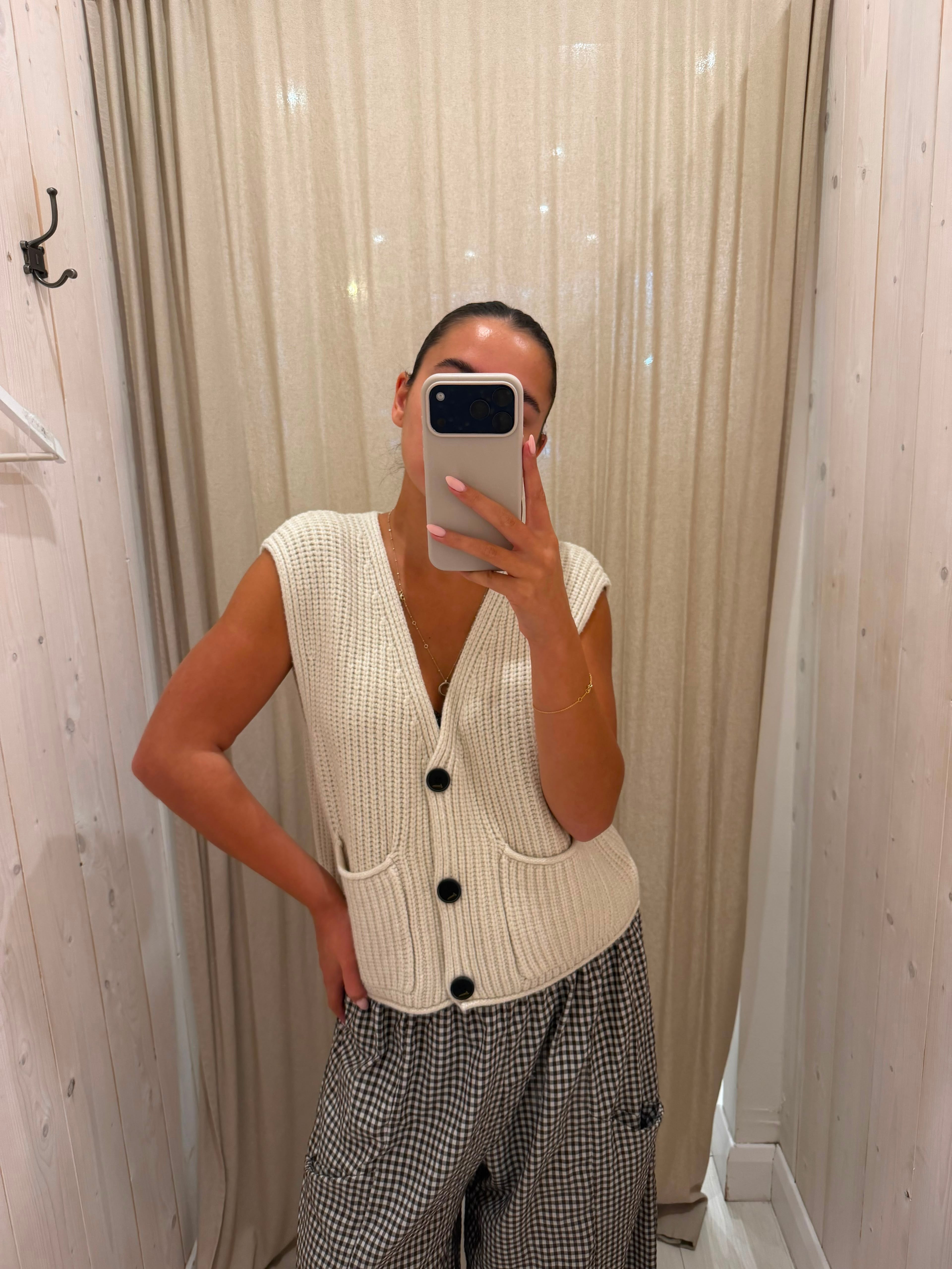 Liora Woven Waistcoat