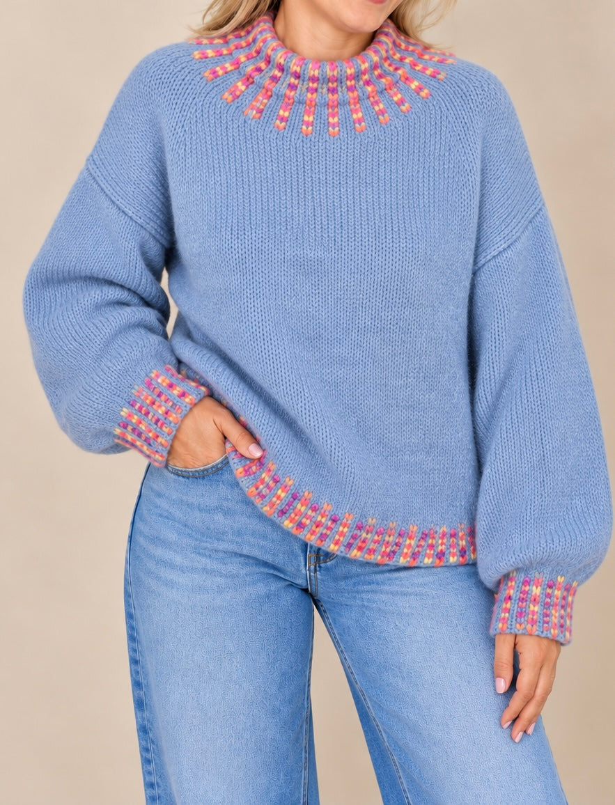 Rainbow Stitch Knit