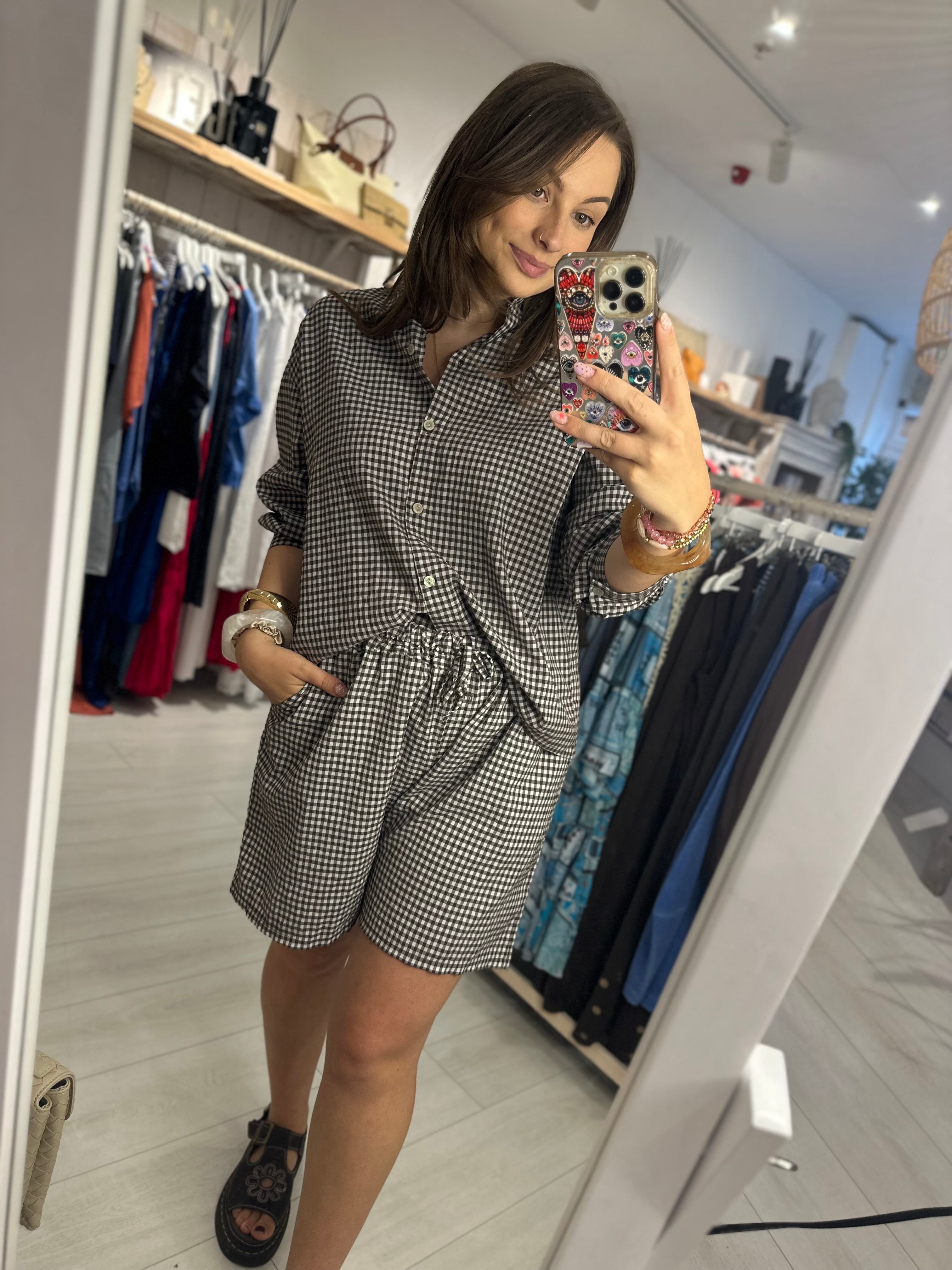 Charli Checkered Shirt