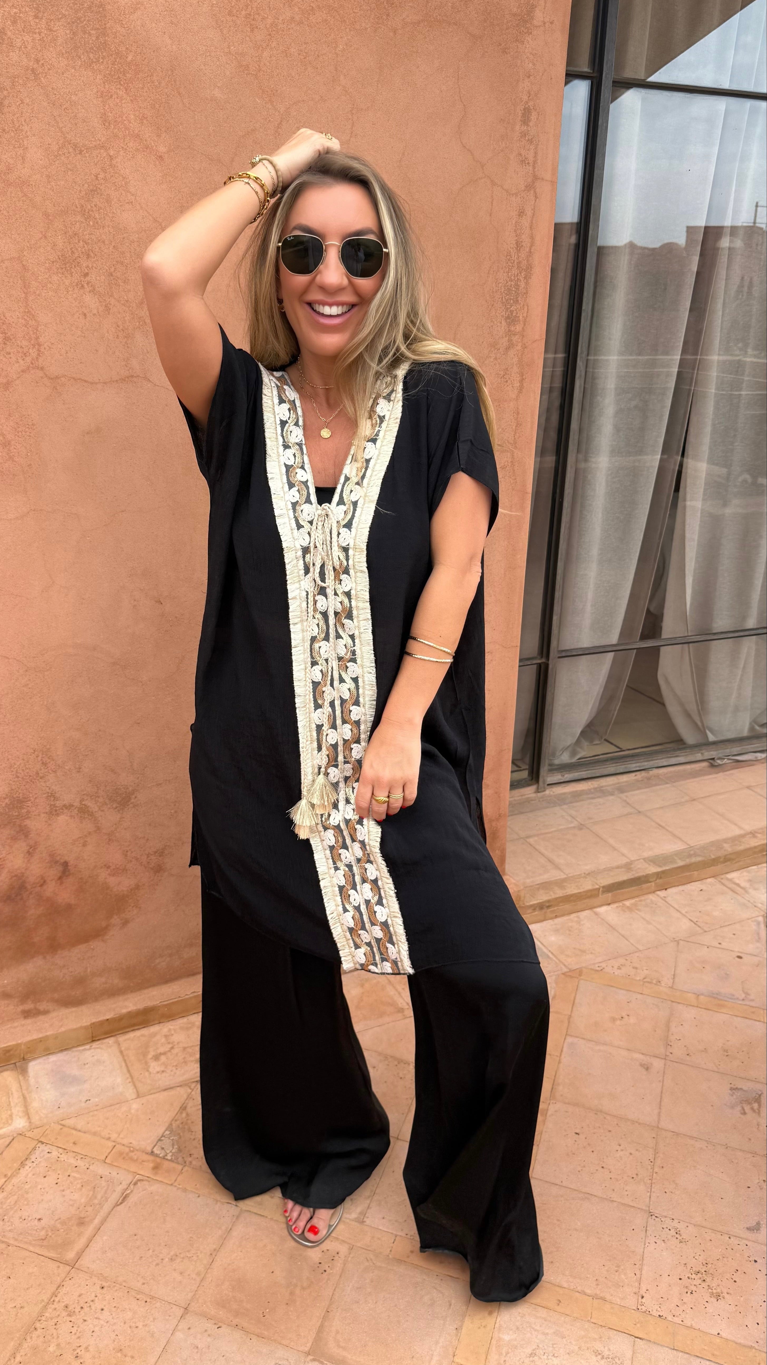 Sadia Kimono Dress