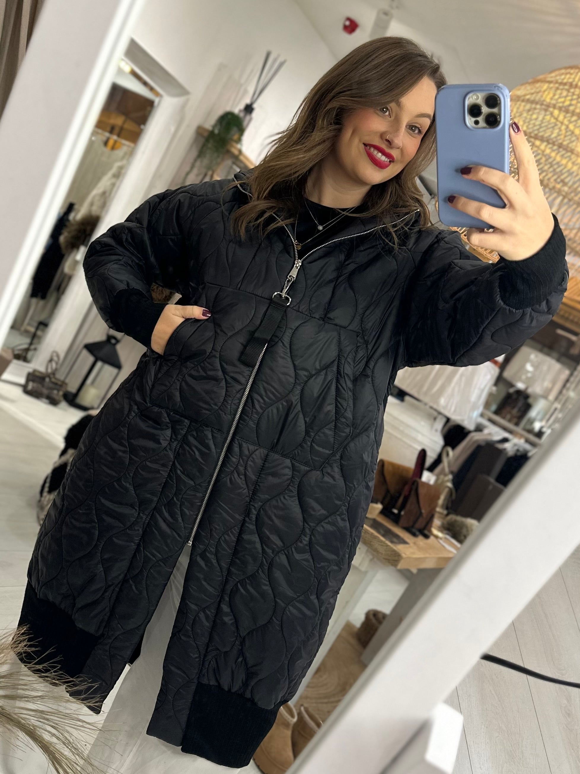 Zarae Quilted Coat