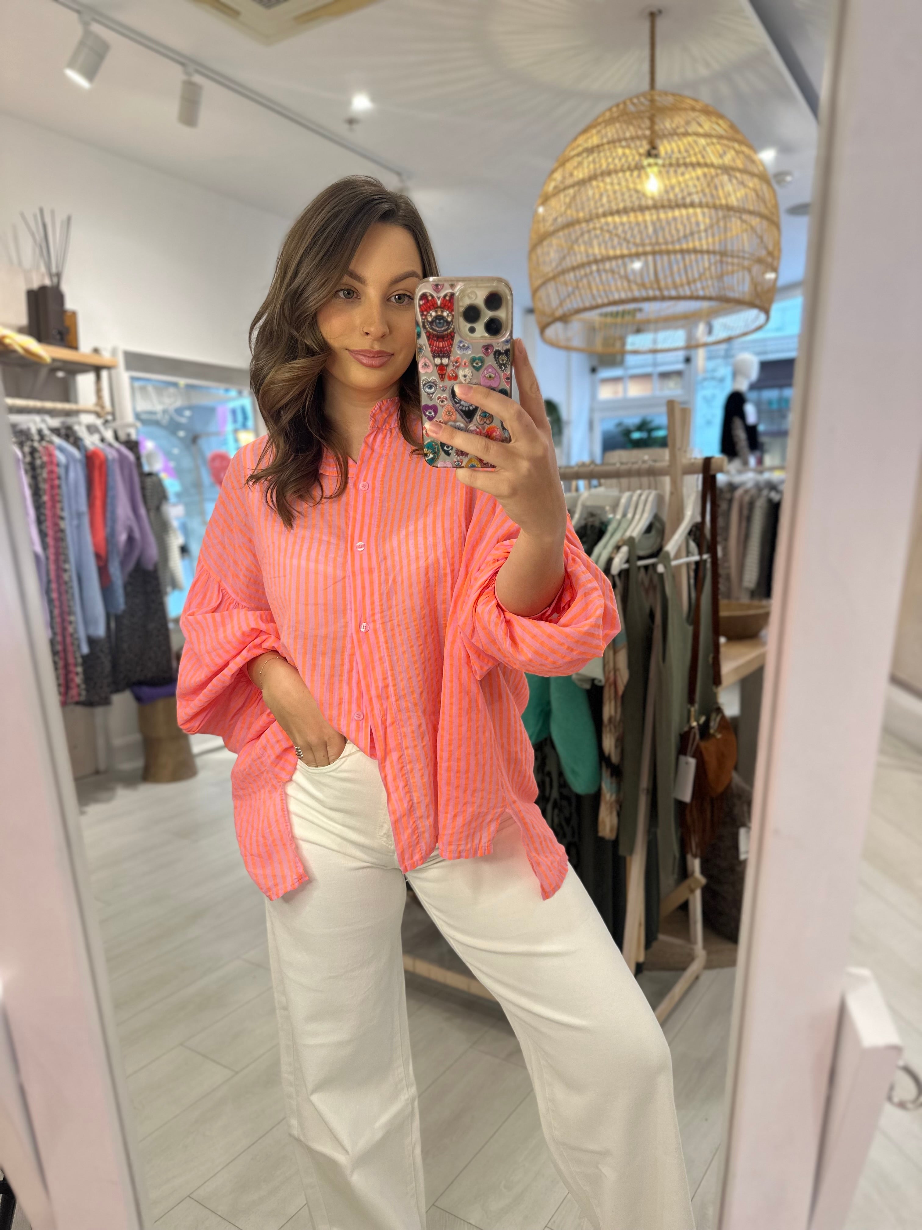 Rajah Striped Shirt