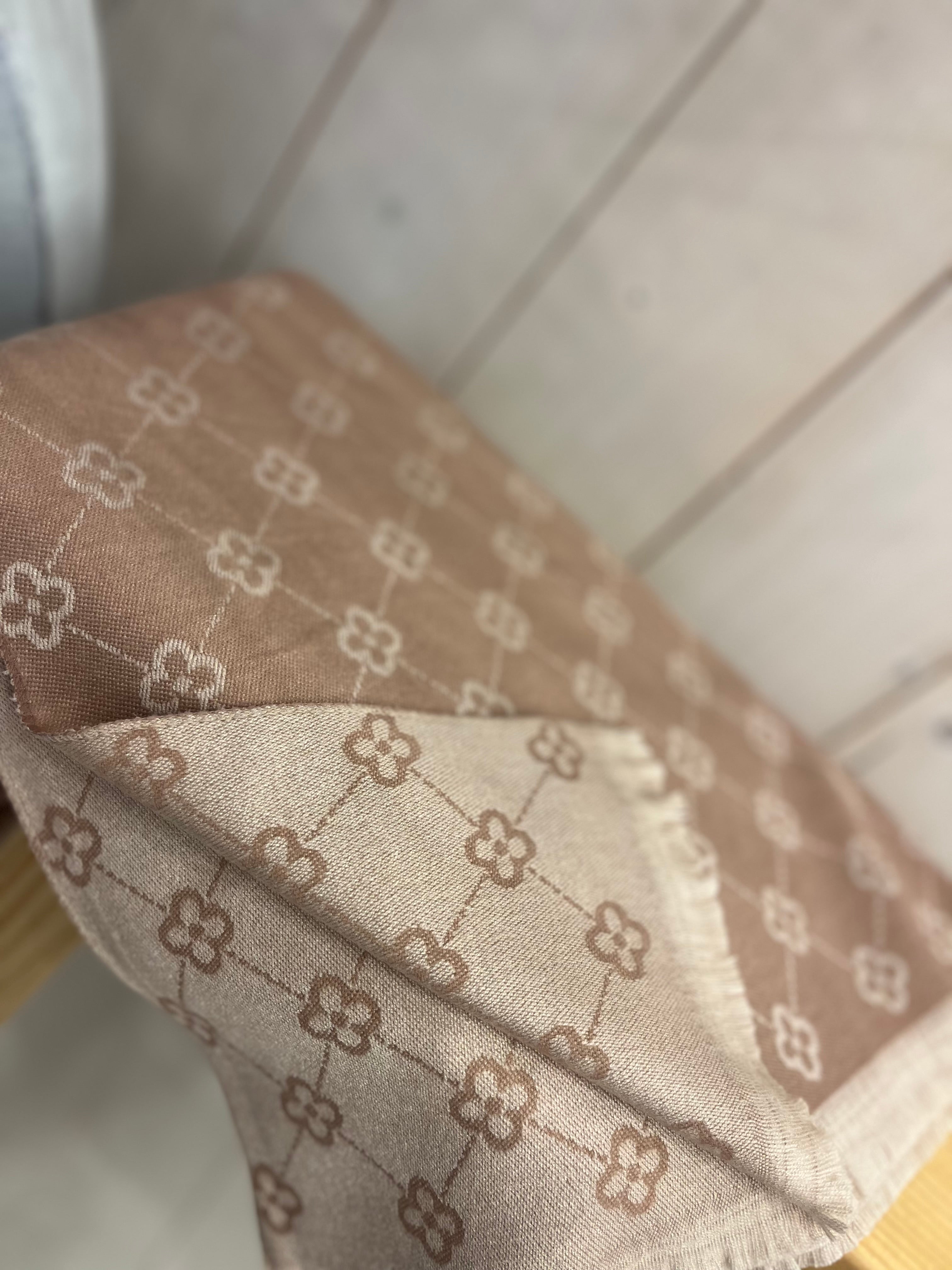 Clover Print Reversible Scarf