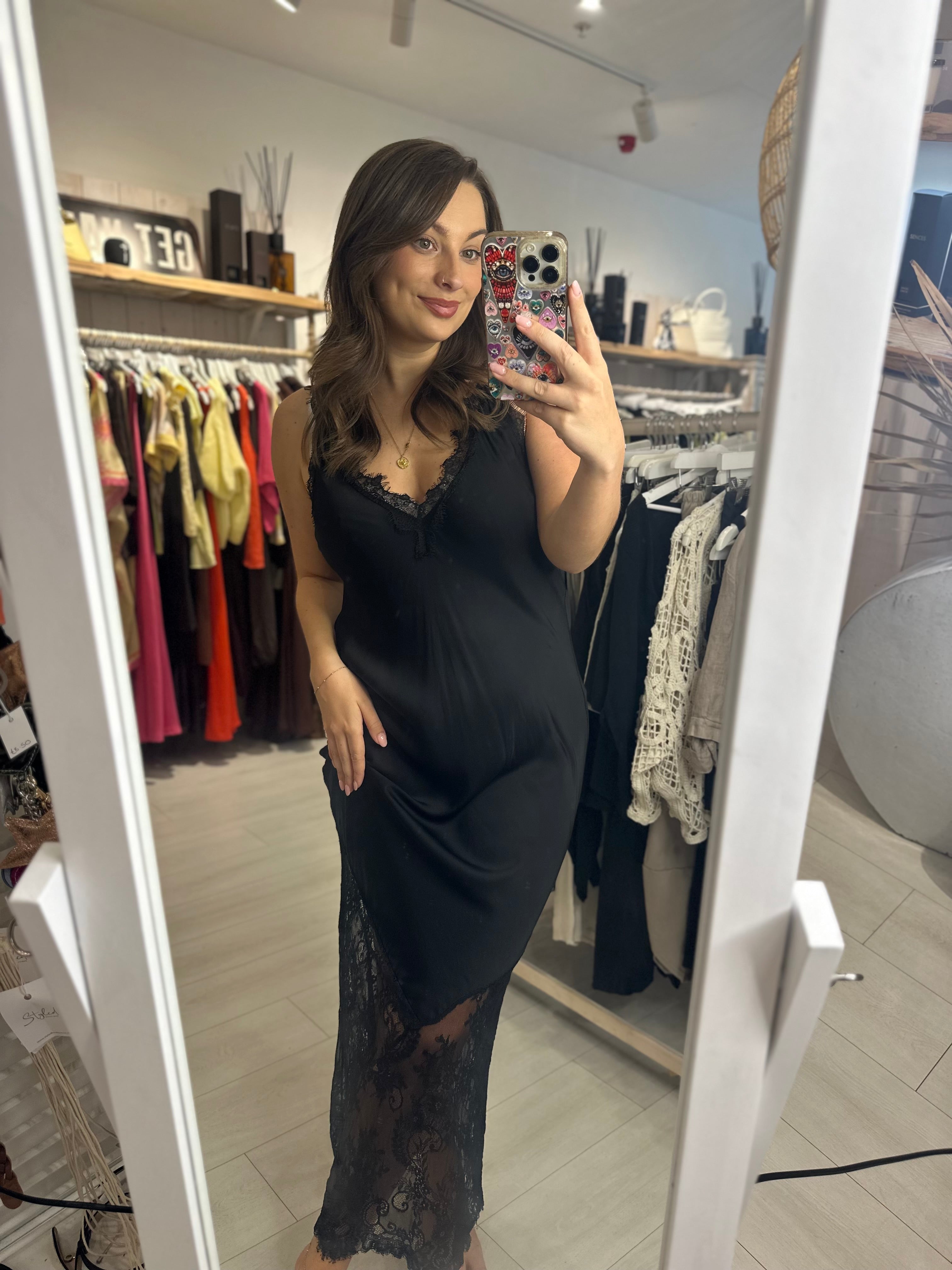 Samira Lace Detail Maxi