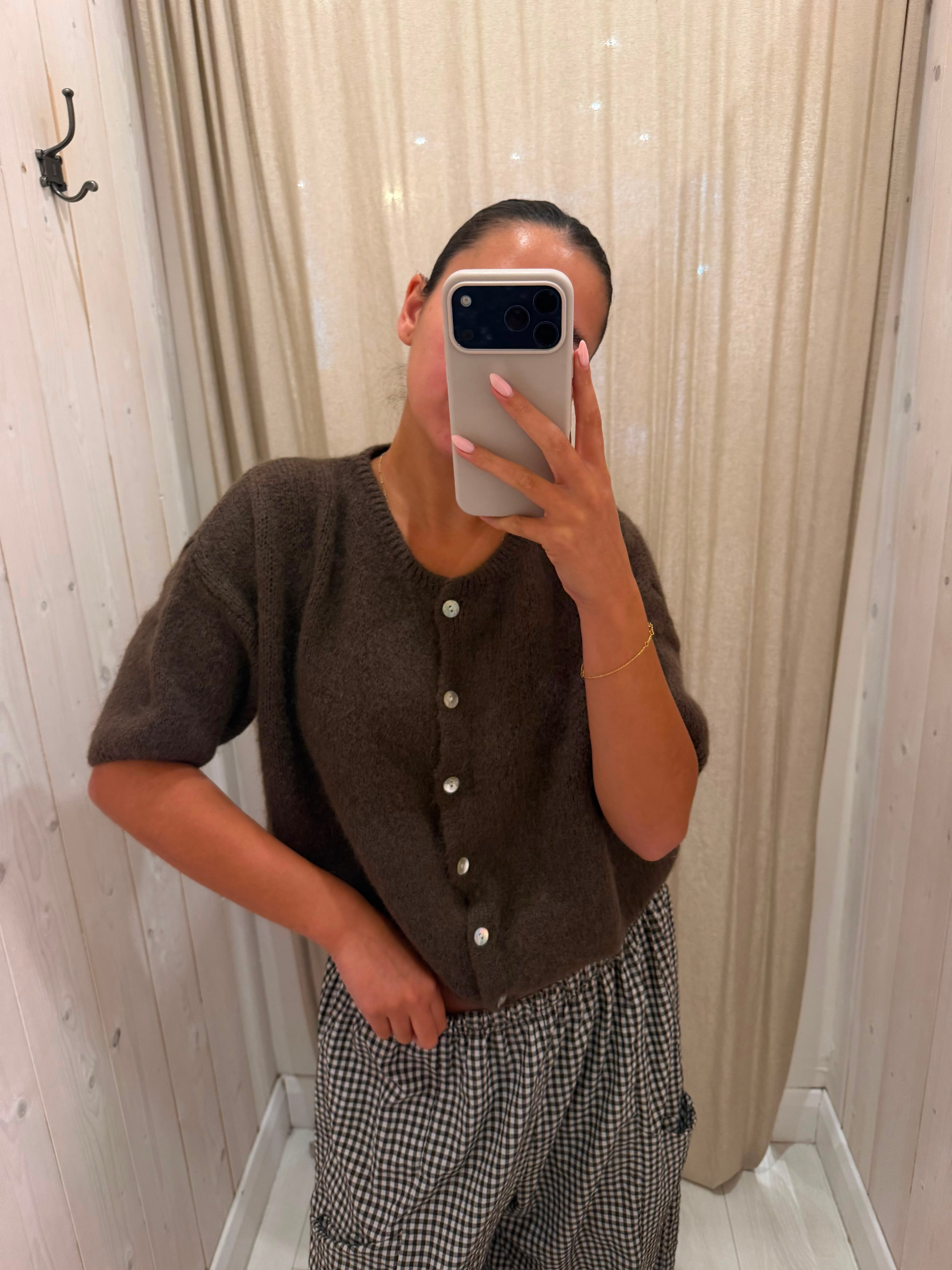 Maddie Mohair Short Sleeved Cardigan