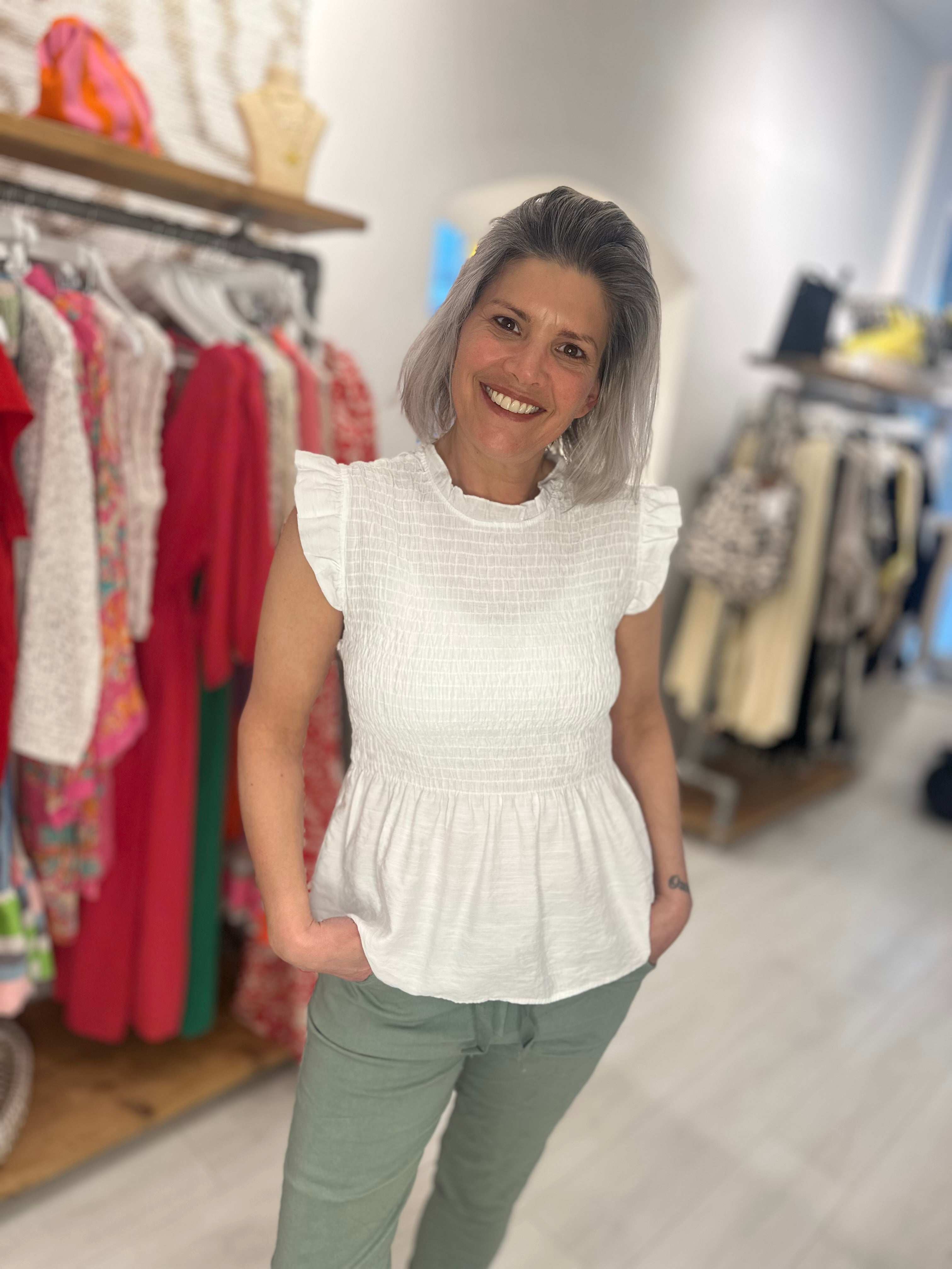 Ditsy Top