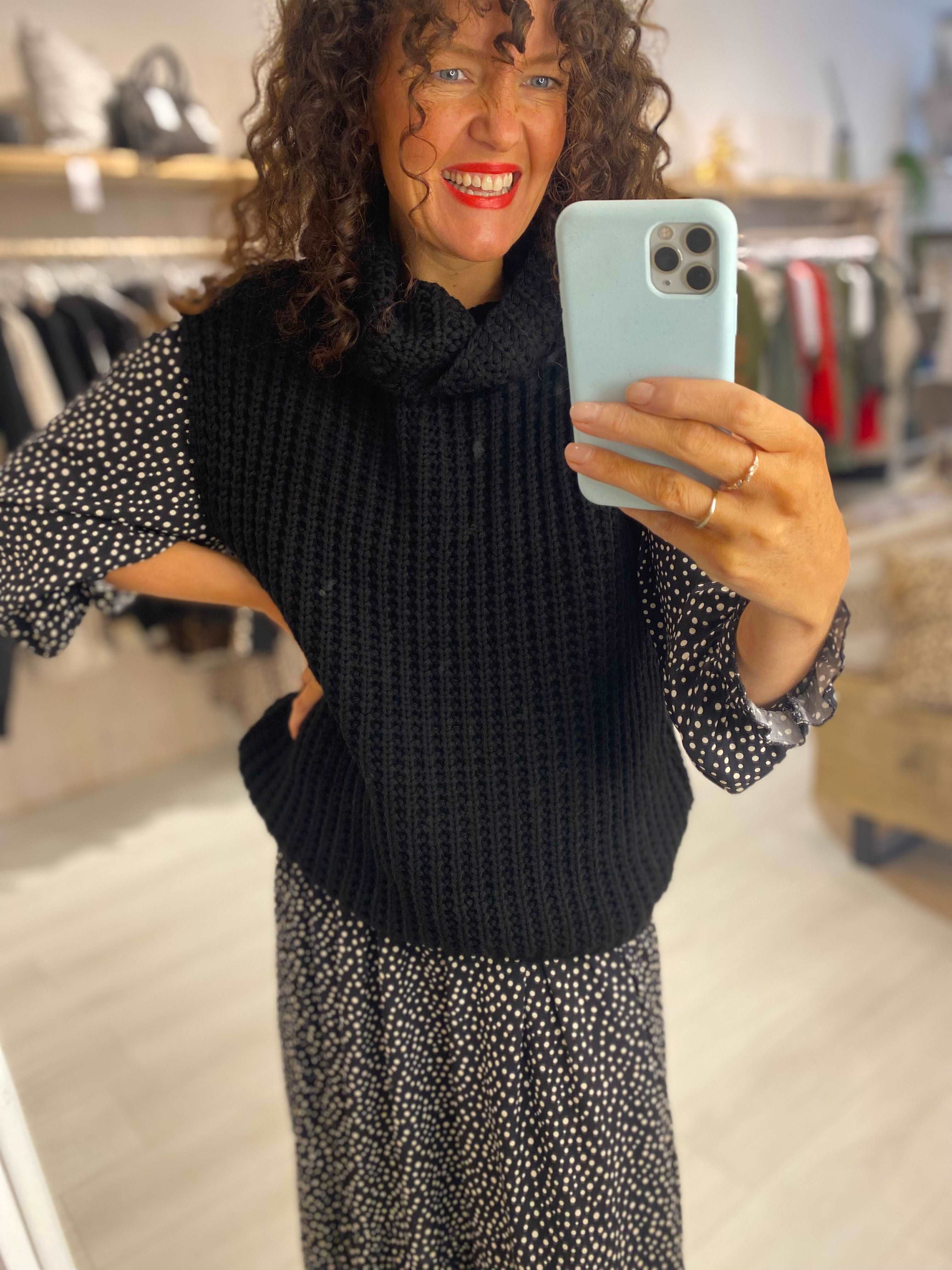 Salima Roll Neck Tank
