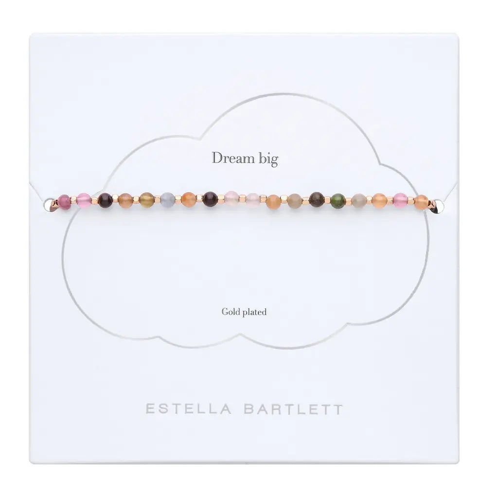 Amelia Bracelet Gold Plated With Tourmaline