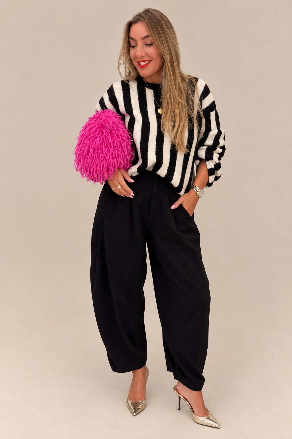 Maya Striped Knit