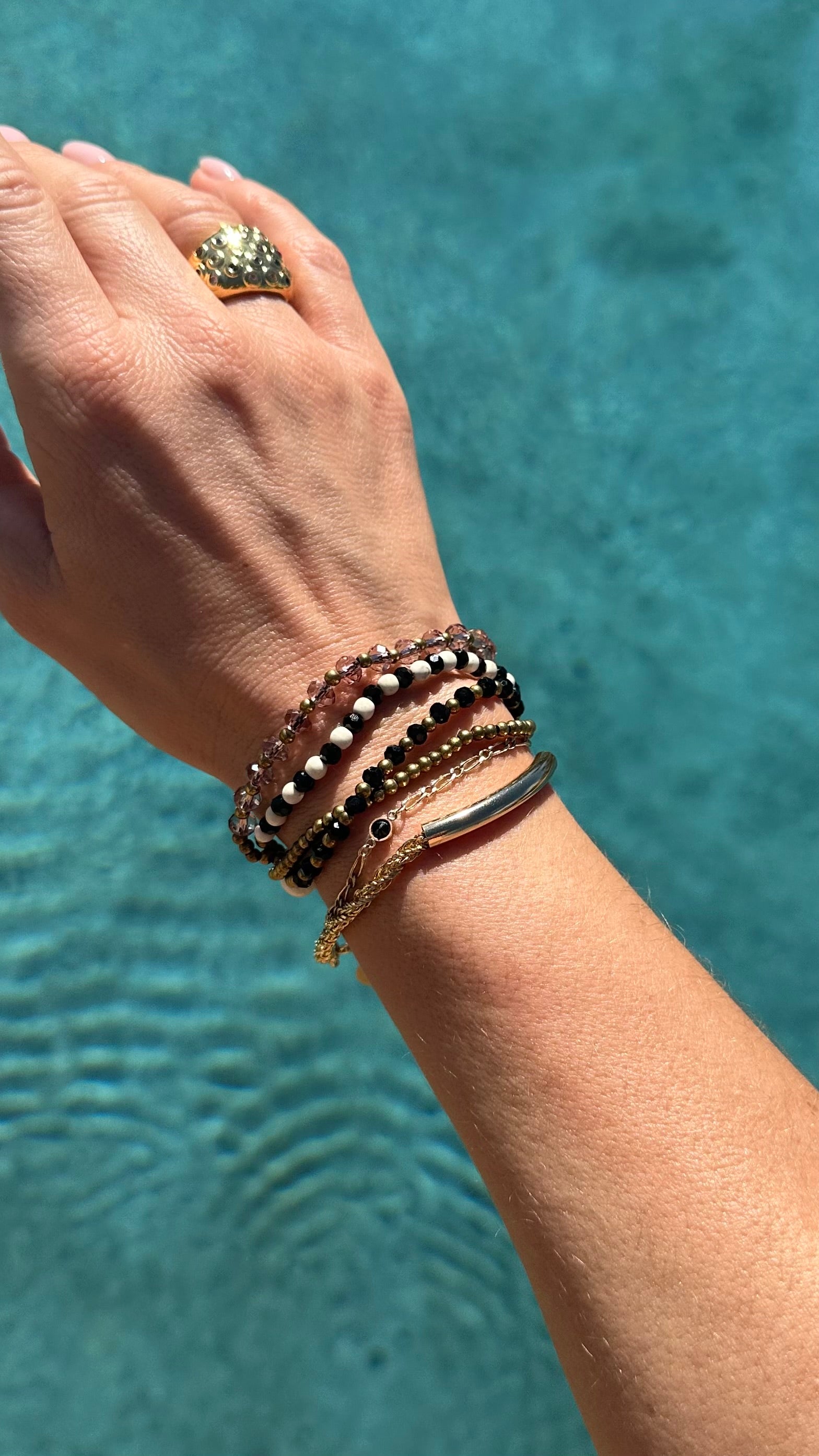Lyra Four Stack Bracelet