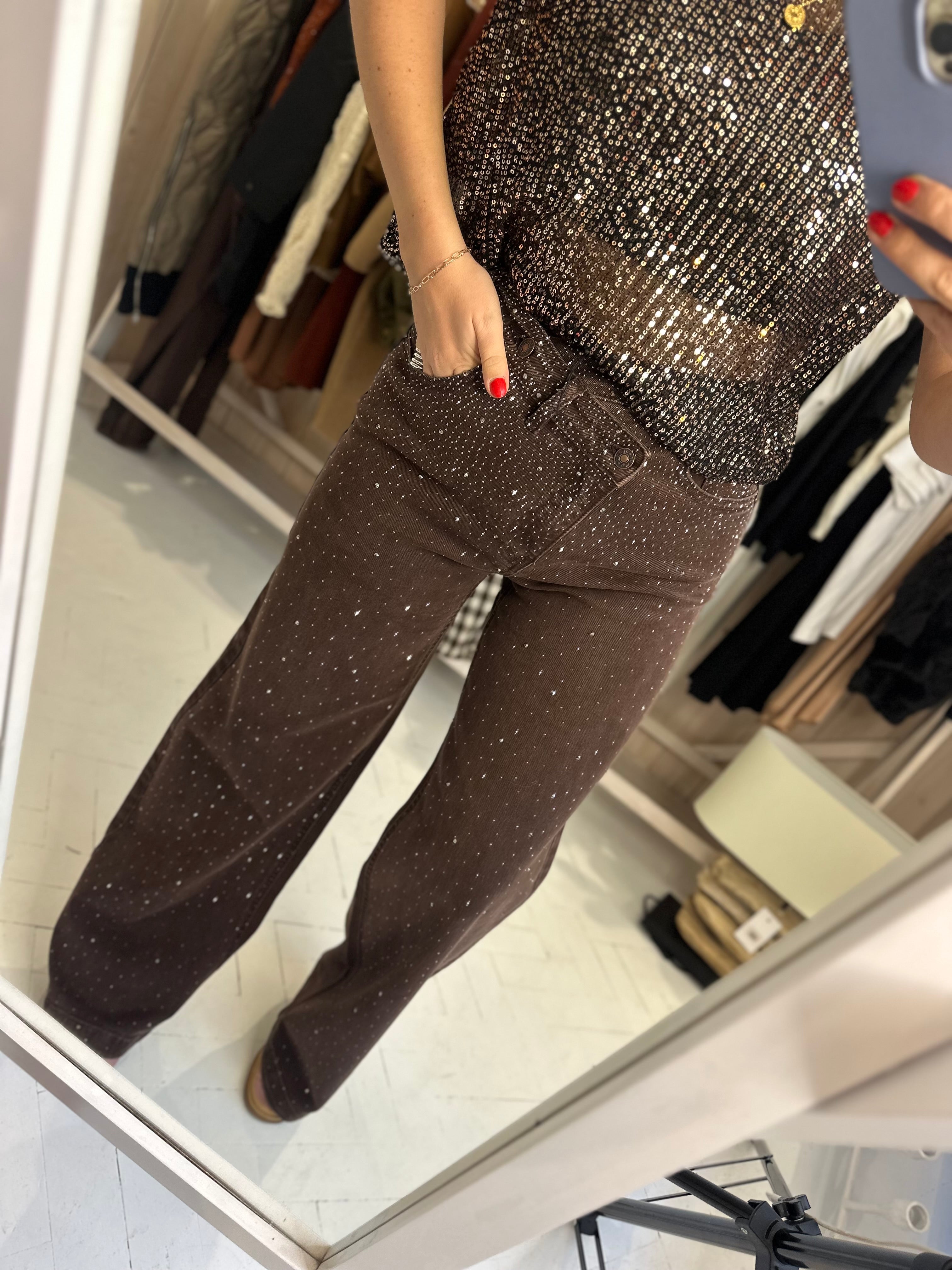 Myra Diamond Dad Fit Jeans