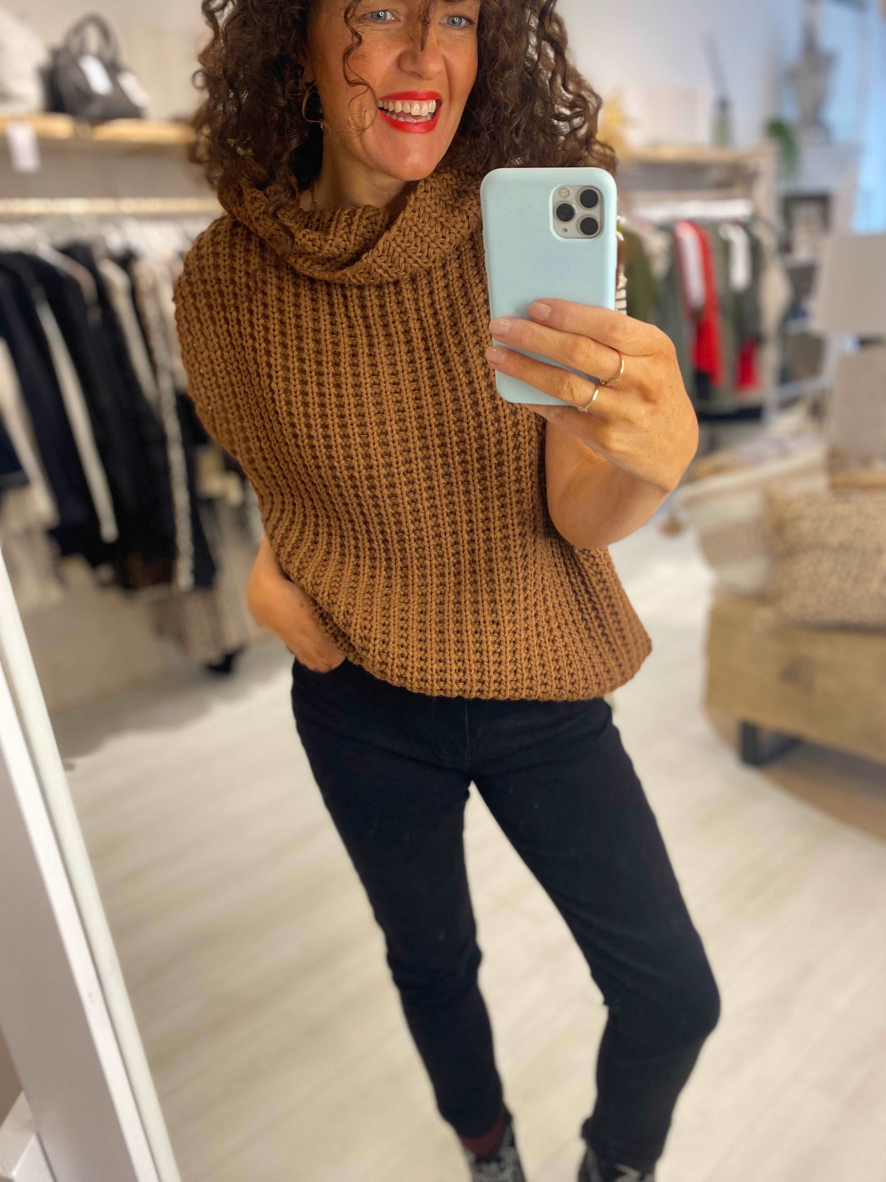 Salima Roll Neck Tank