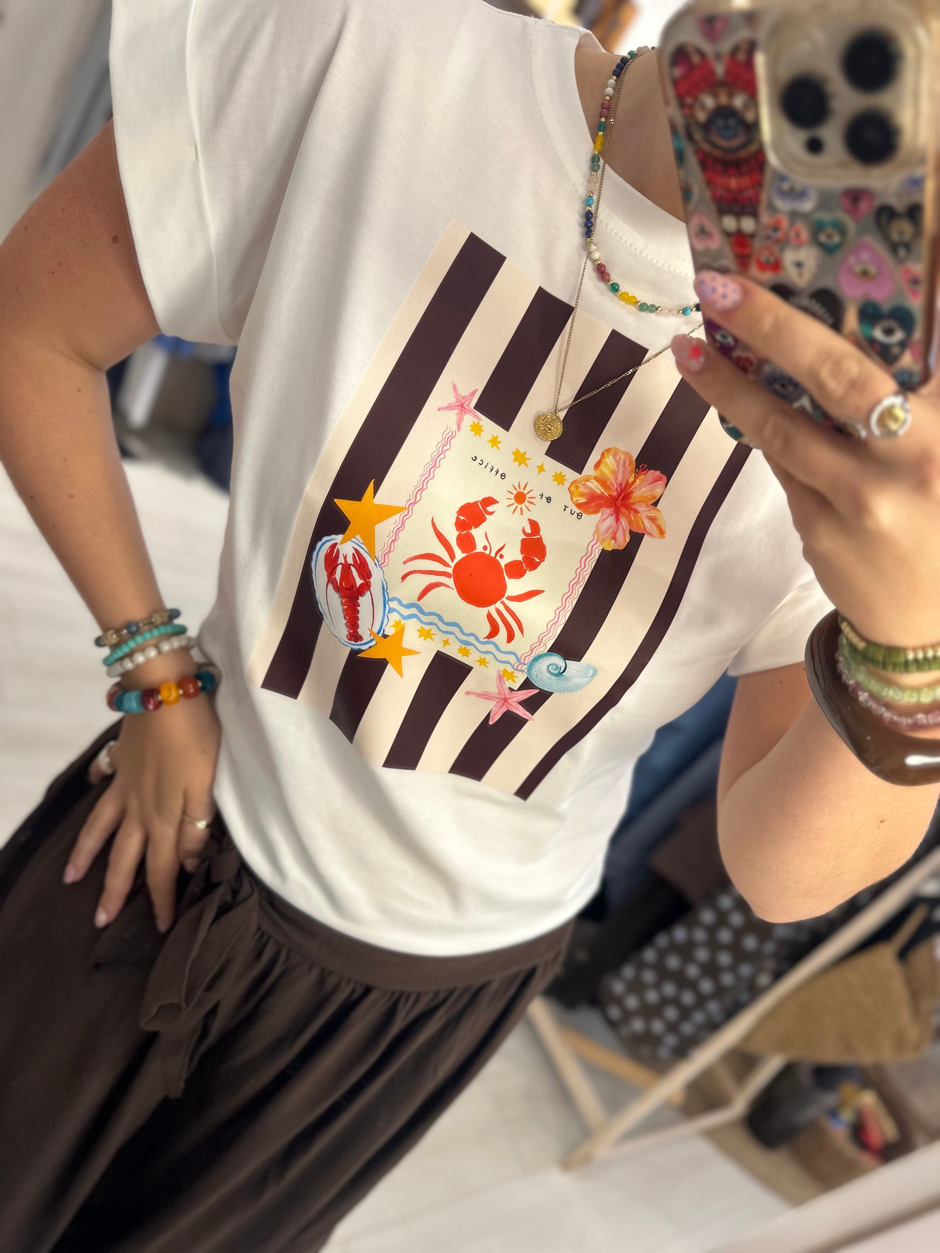 Out of Office Graphic T Shirt