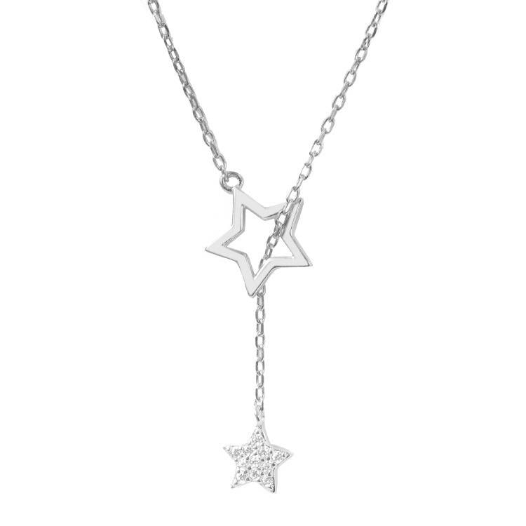 Star Thread-Through Necklace