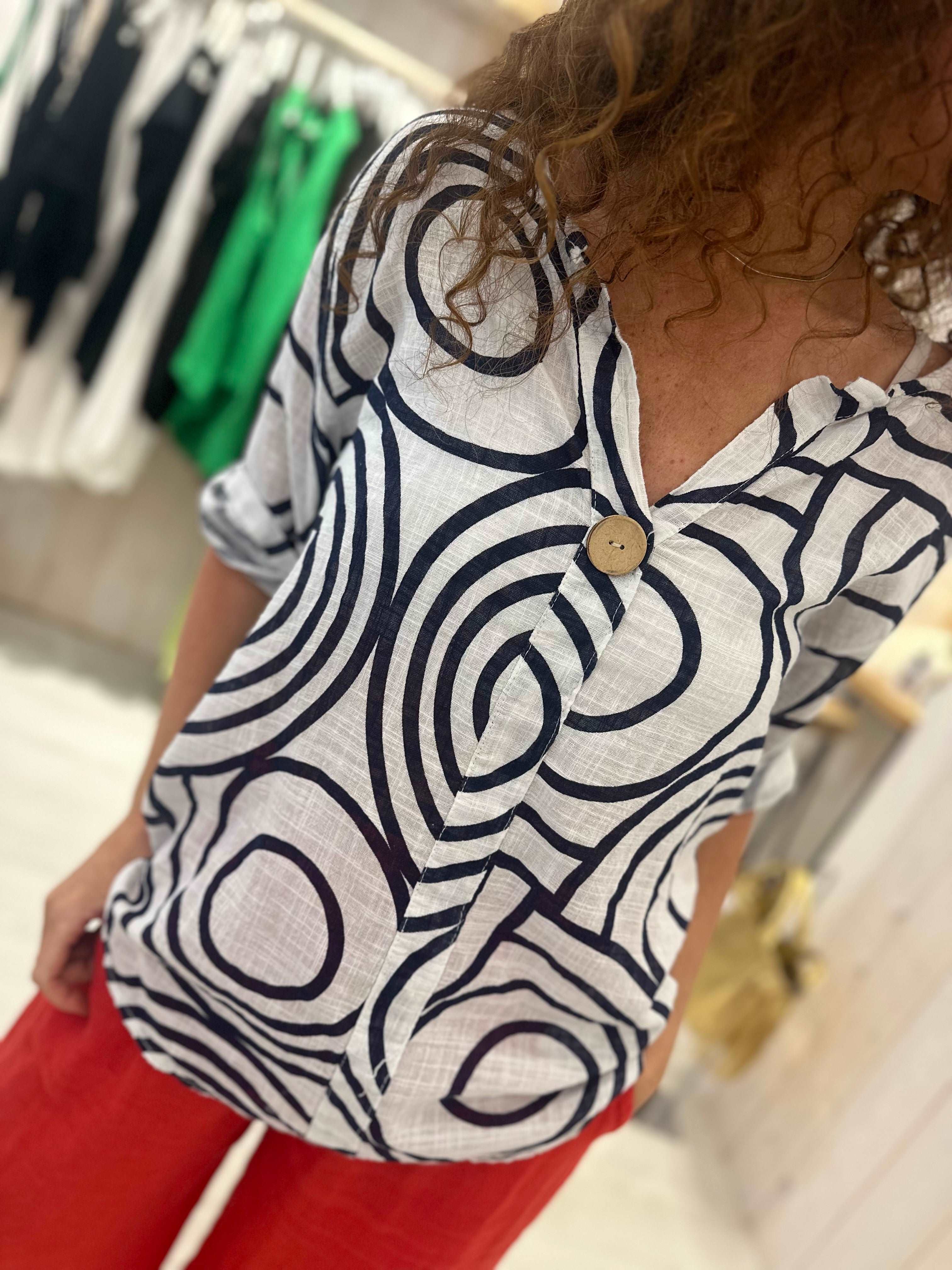 Clarissa Loose Fit Top