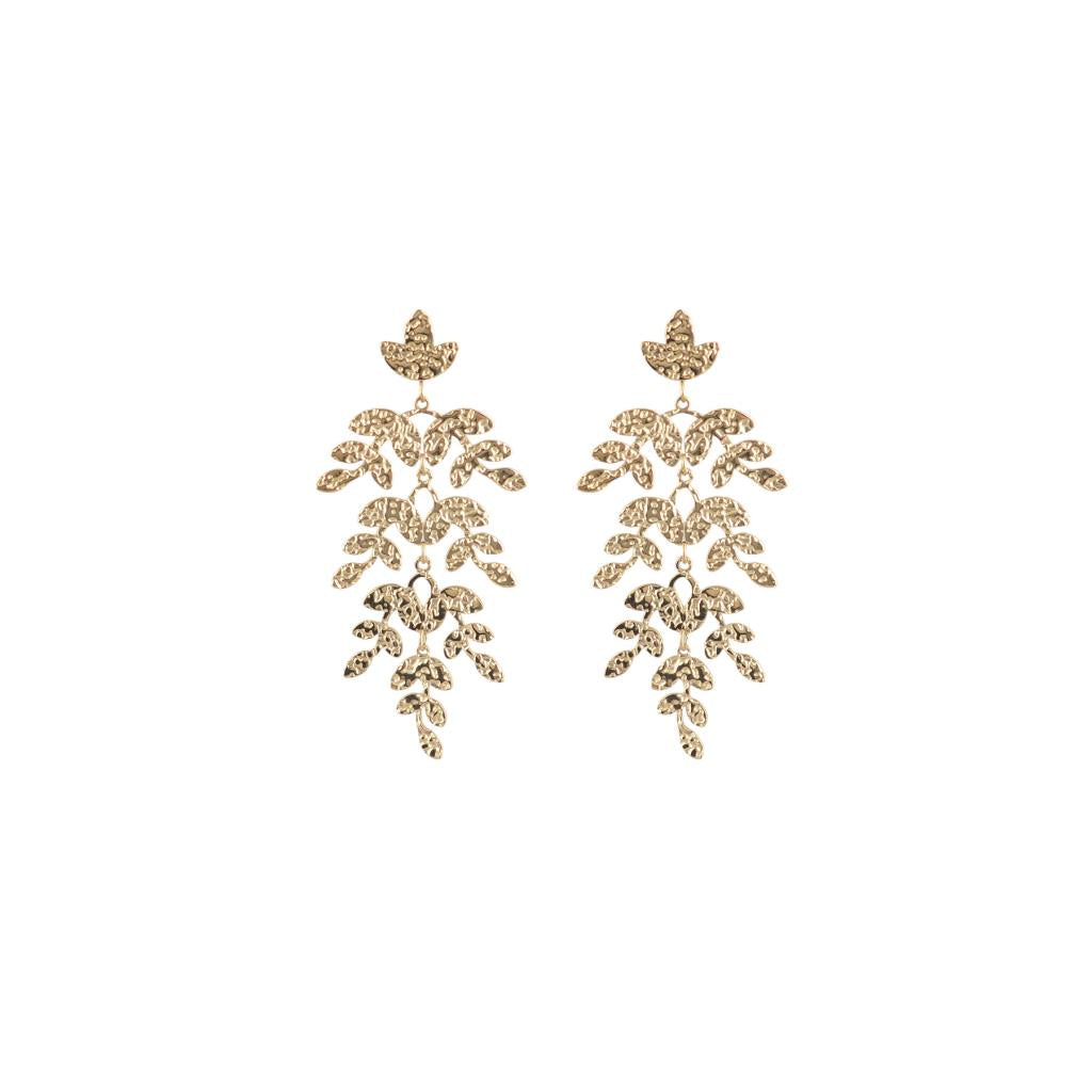 Textured Branches Earring