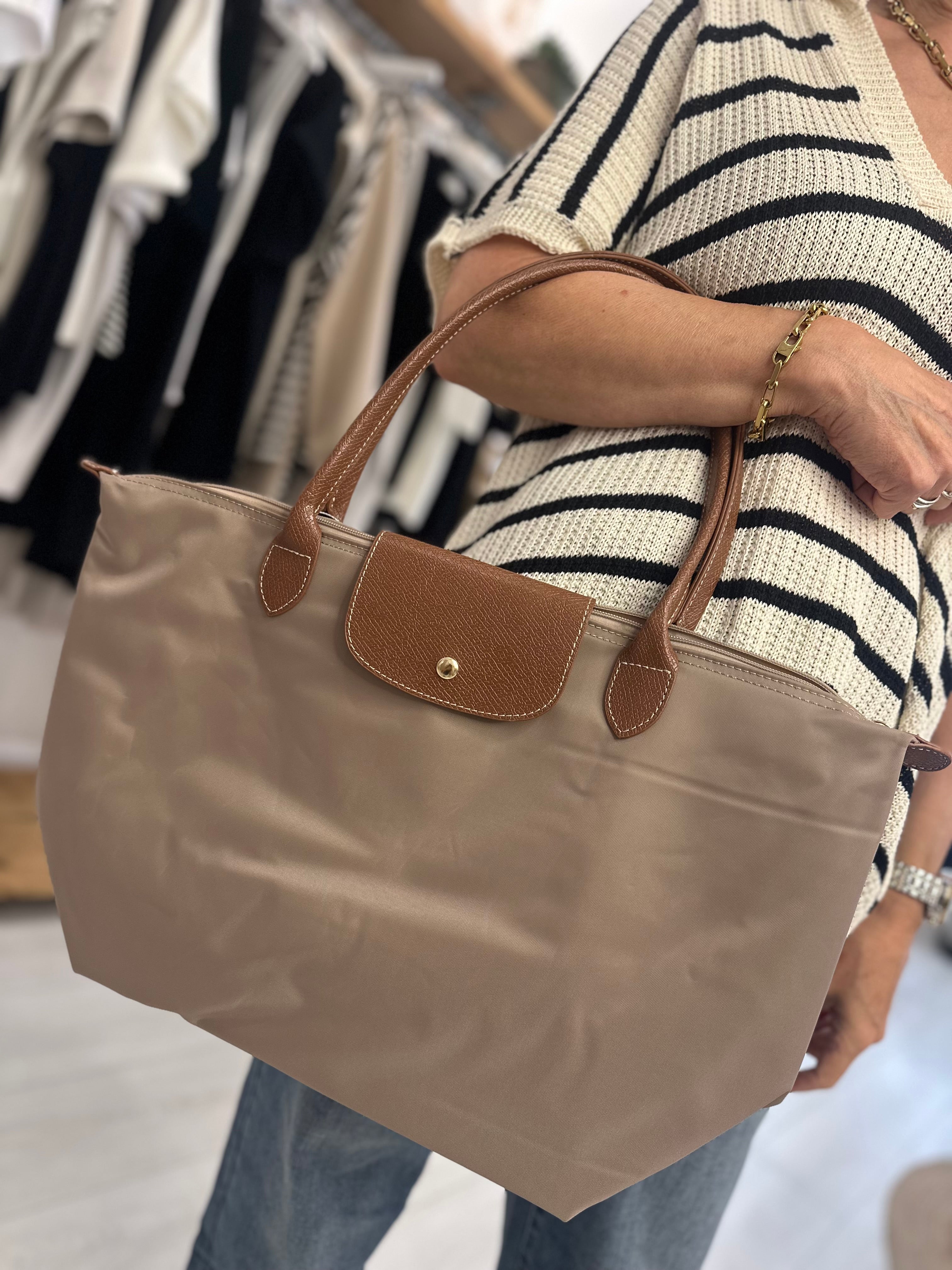 Asha Nylon Tote Bag
