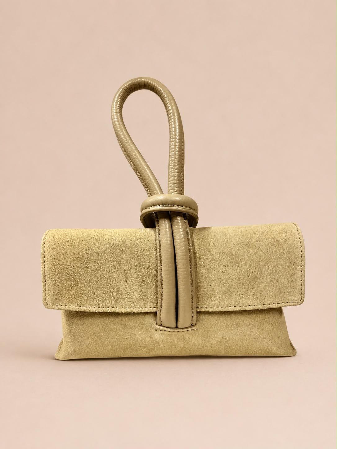 Lulu Loop Handle Leather Bag
