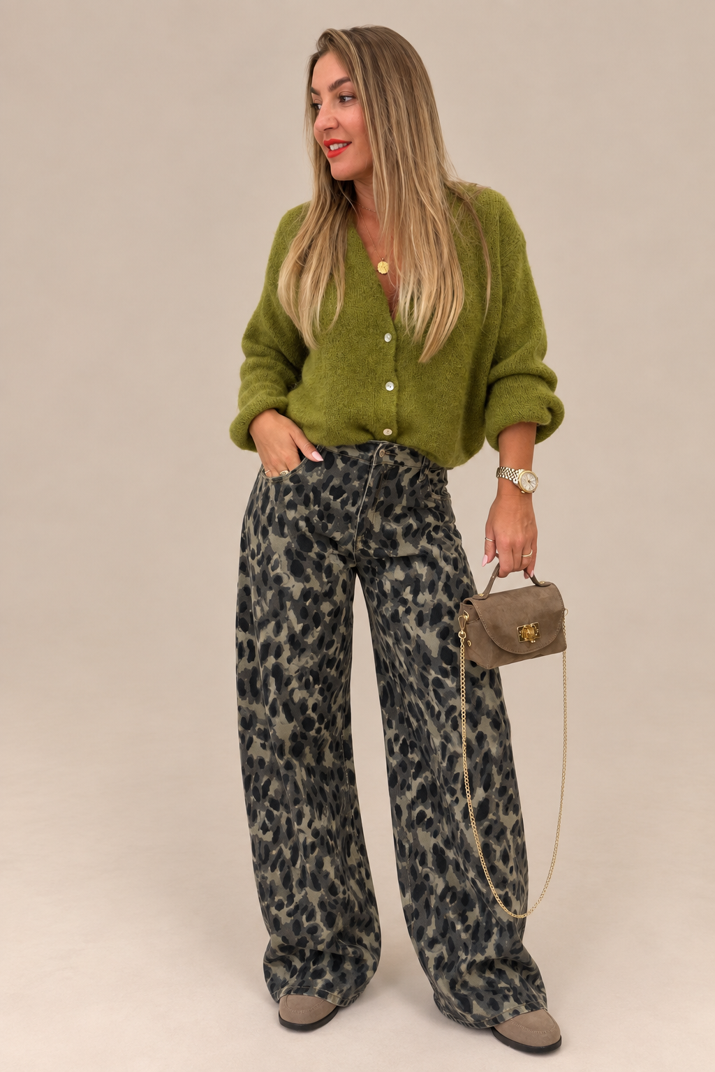 Maddie Mohair Long Sleeved Cardigan