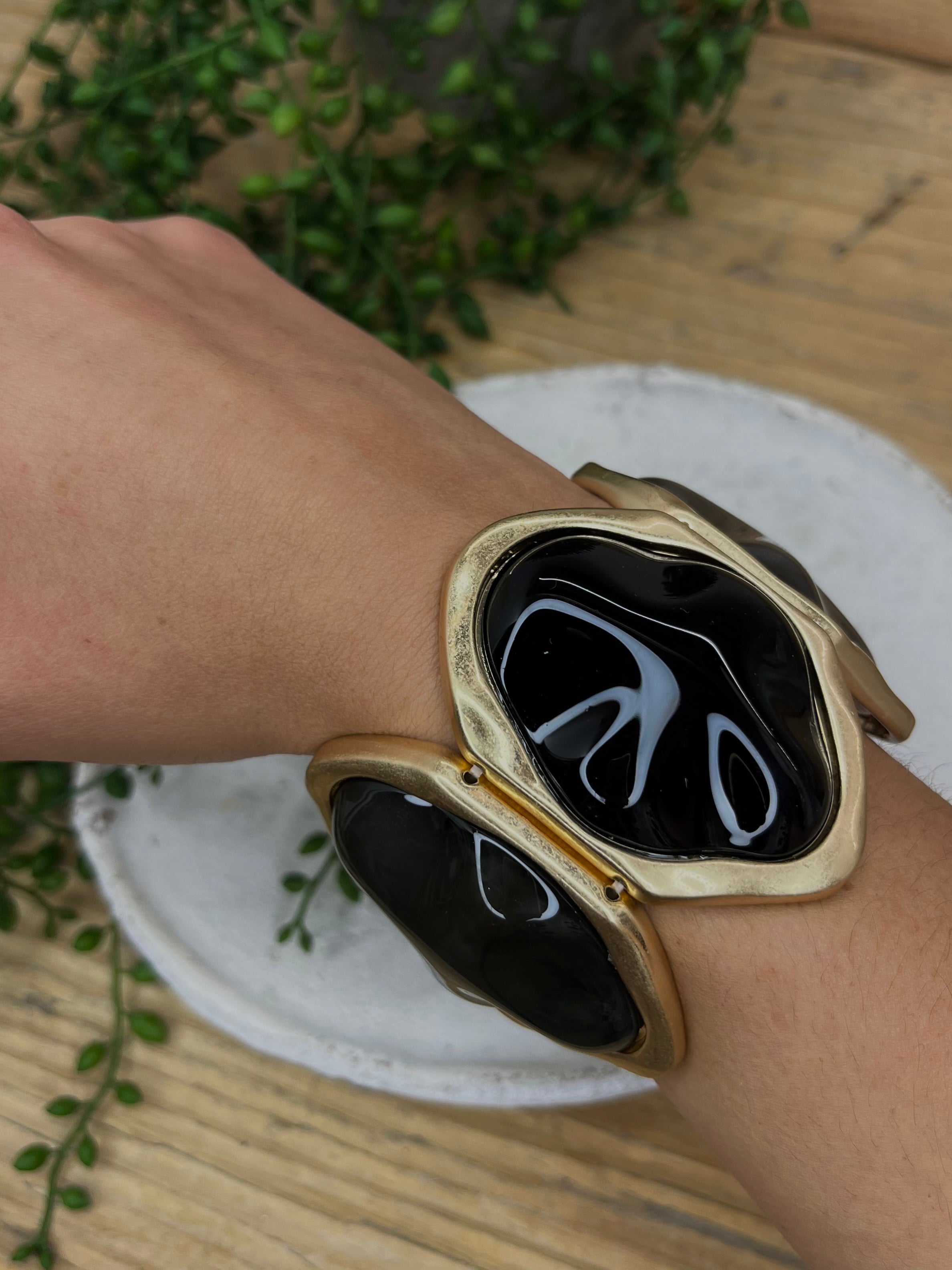 Siren's Stone Bangle