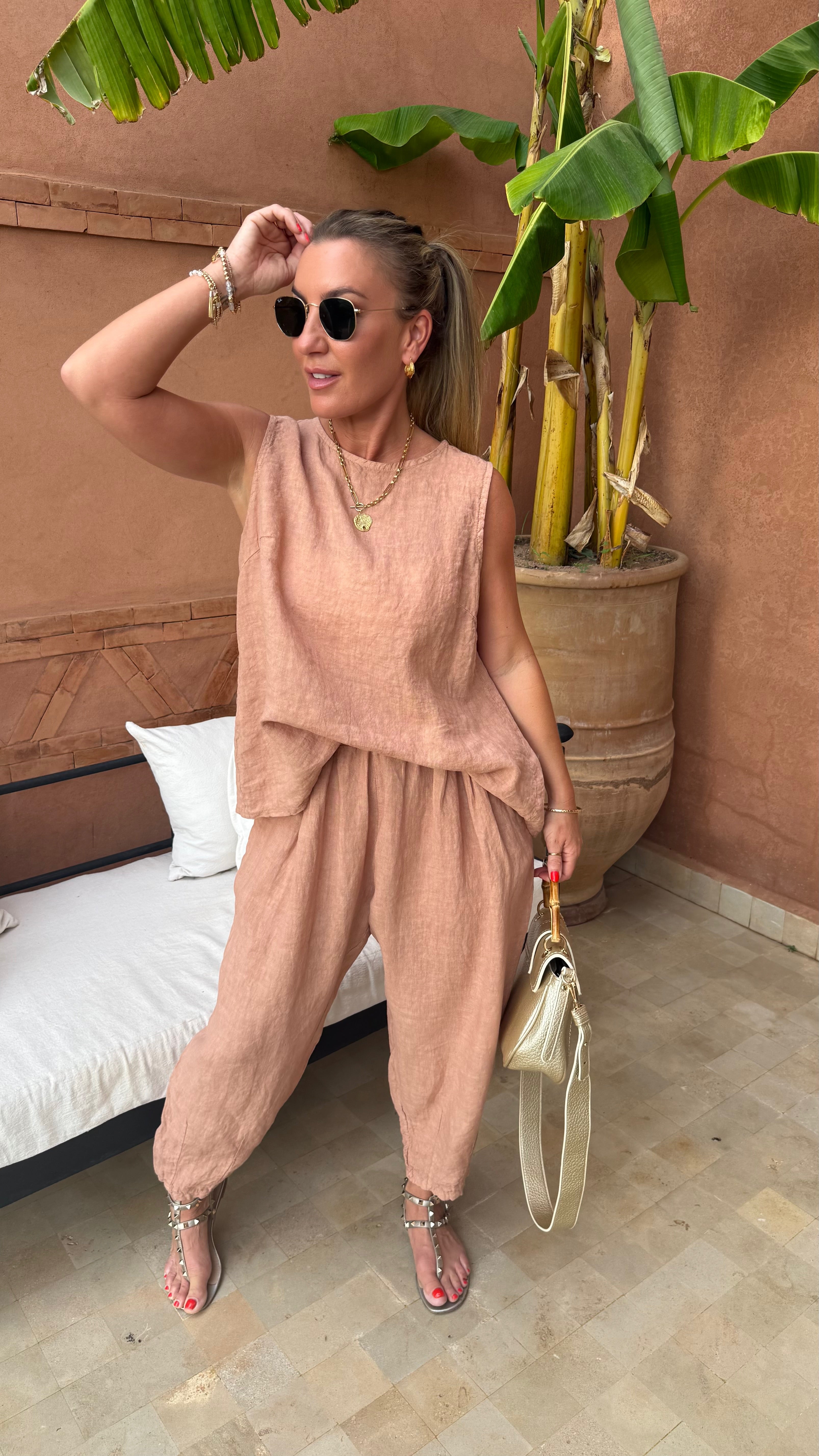 Solana Linen Set