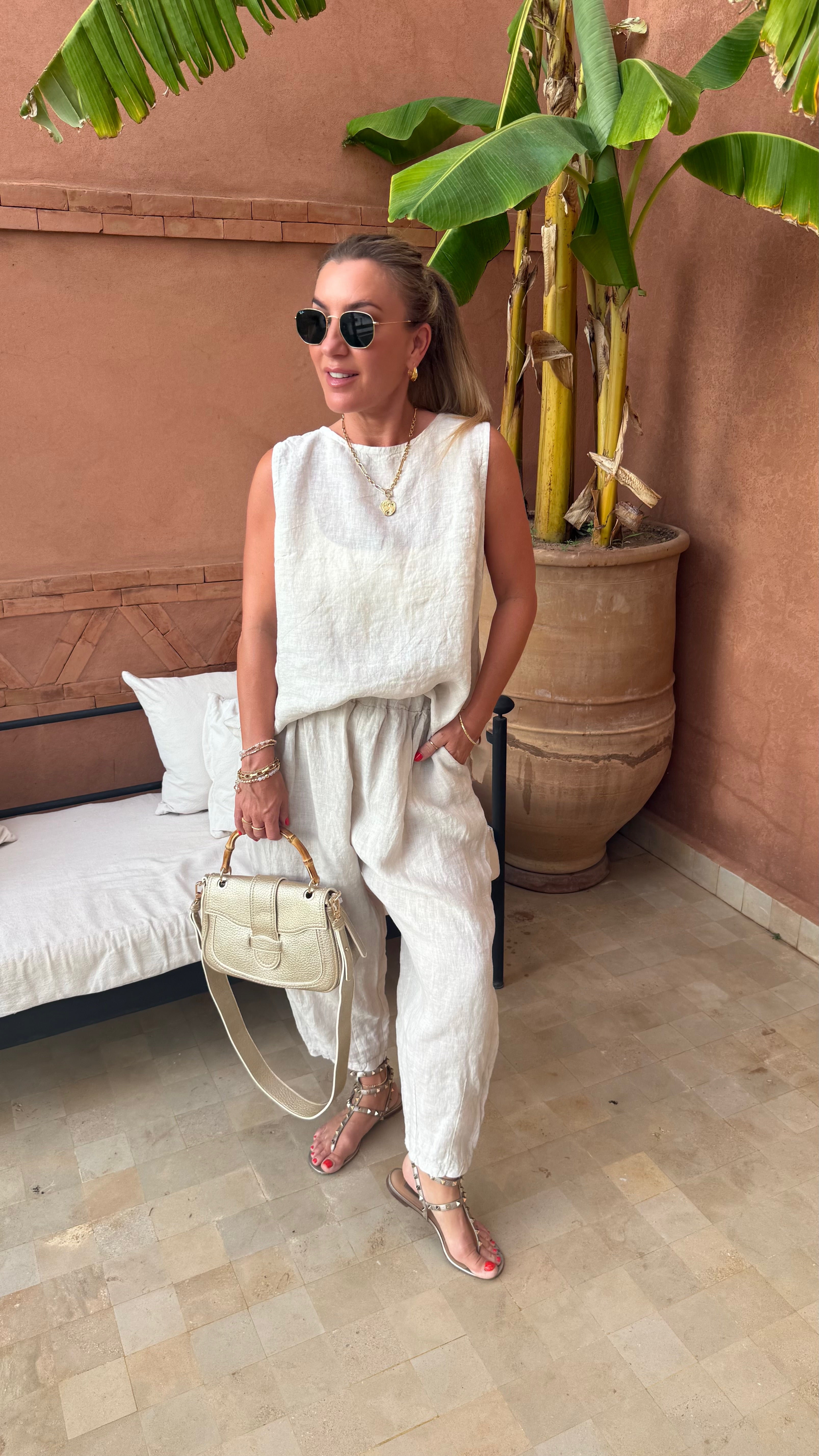 Solana Linen Set