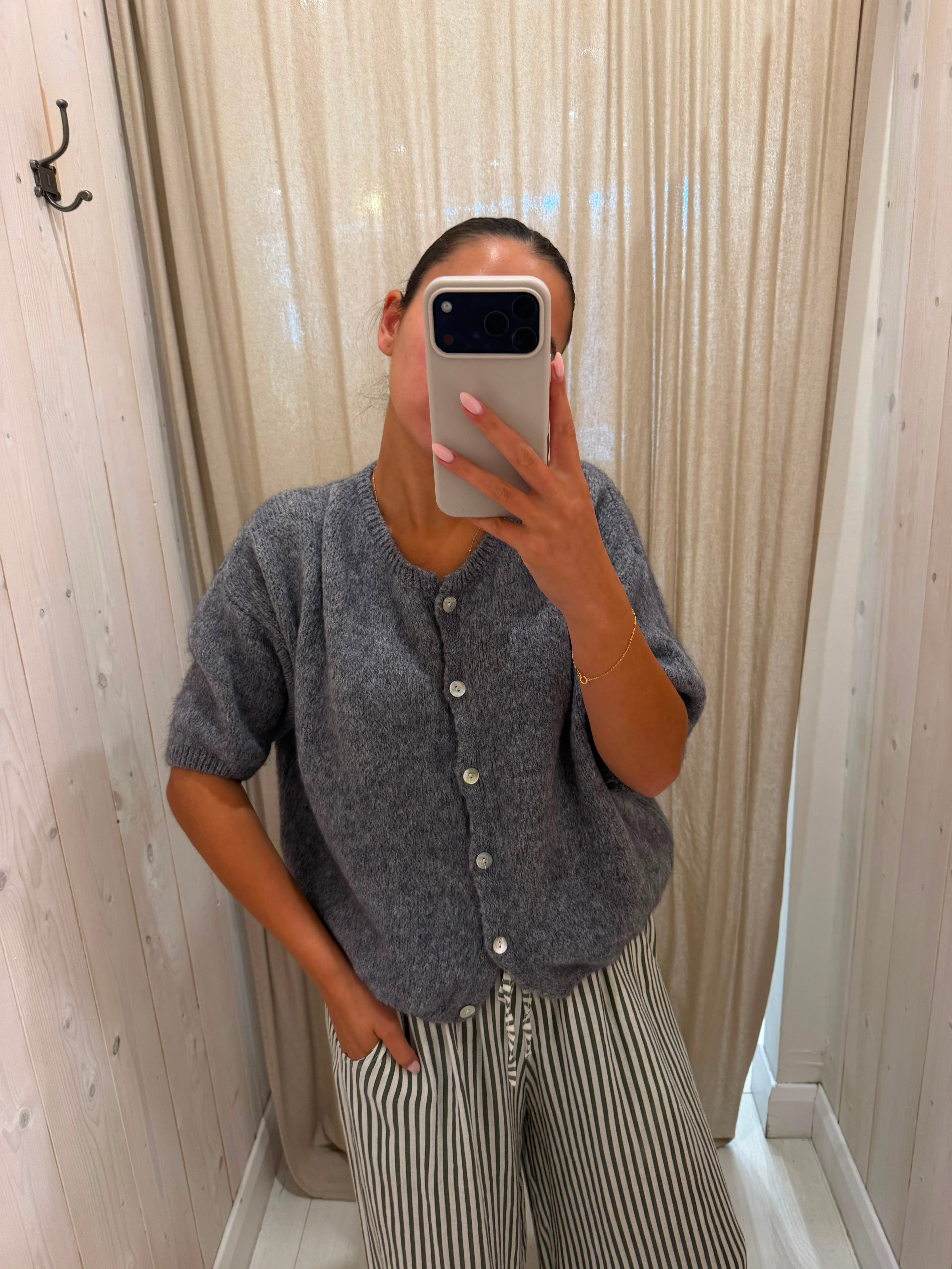 Maddie Mohair Short Sleeved Cardigan
