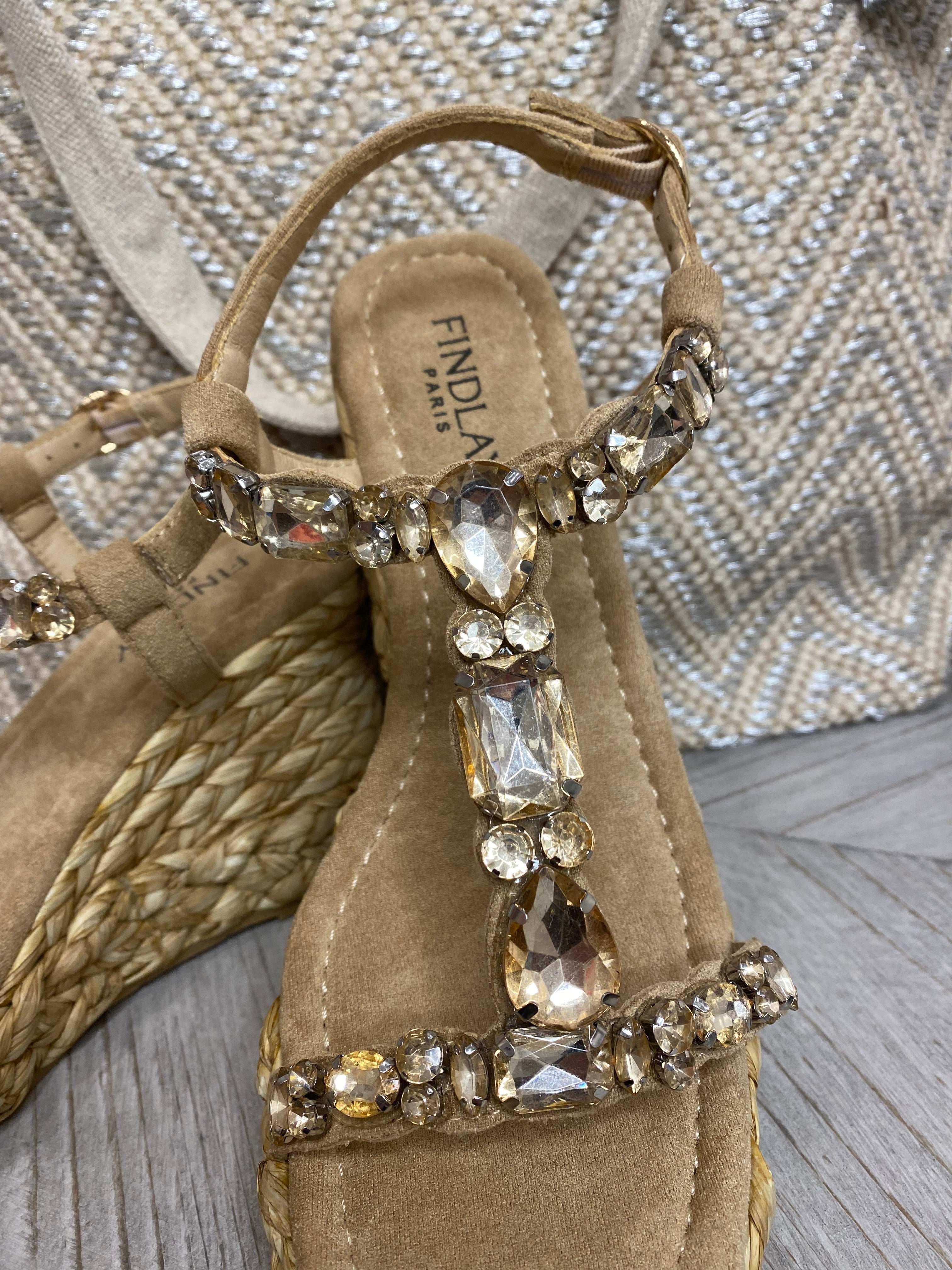Jewelled Wedges