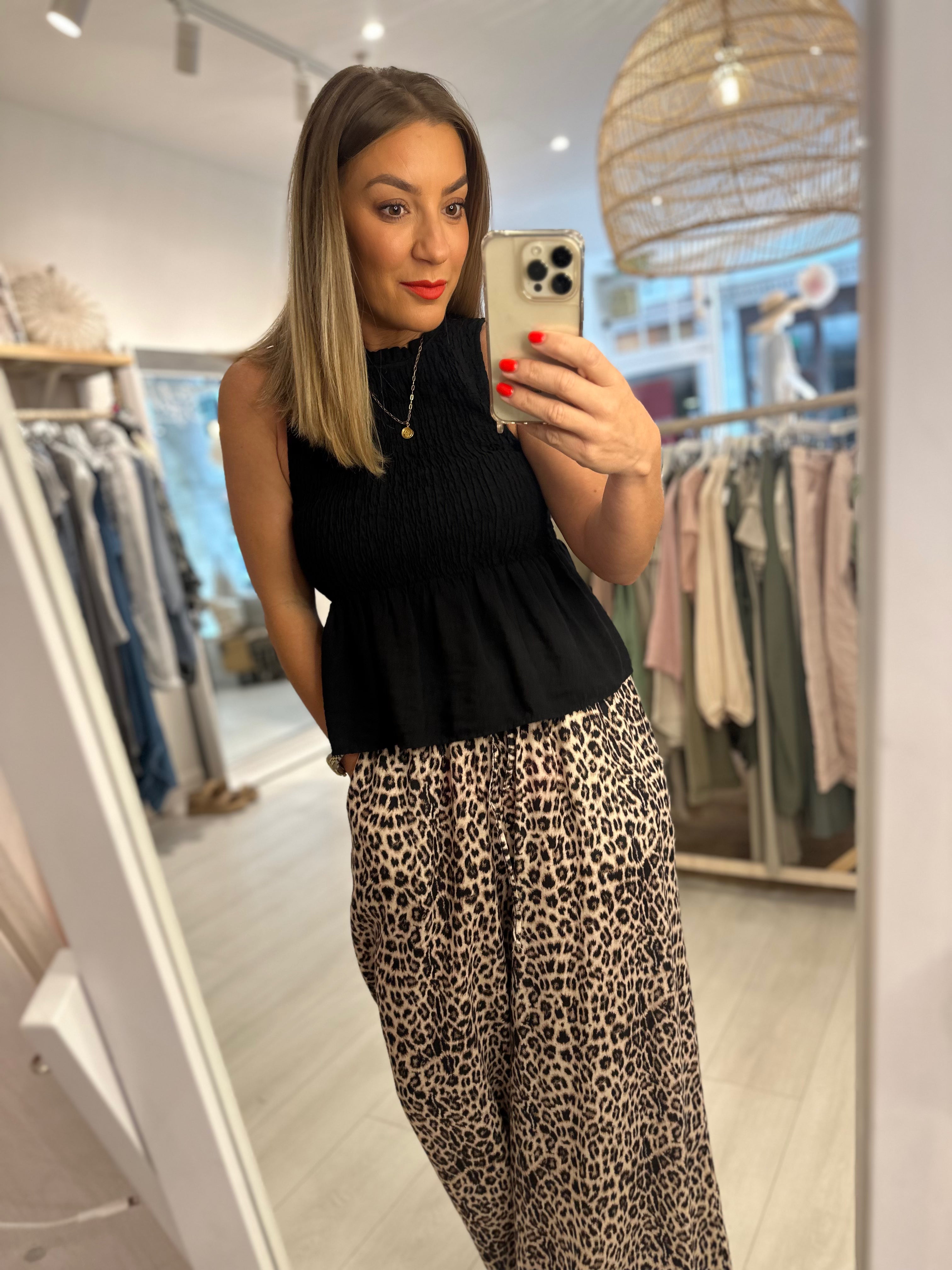 Athena Elasticated Top
