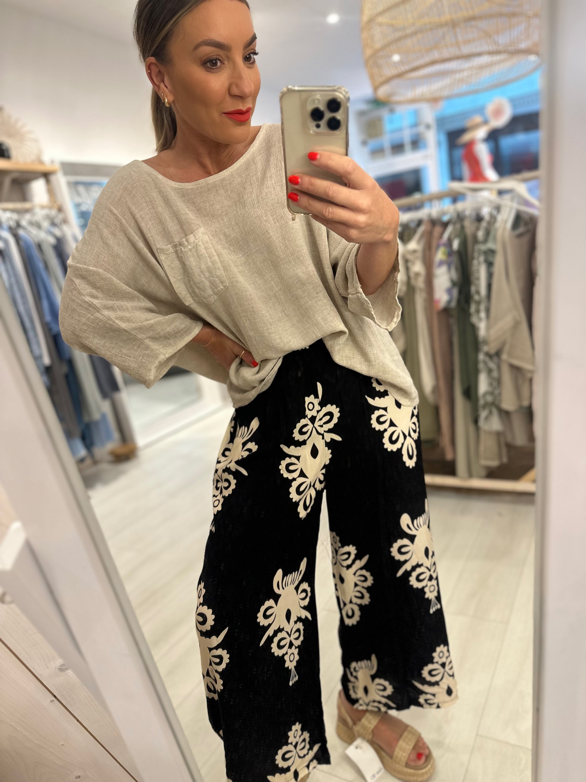 Jazzy wide leg jeans main image 1