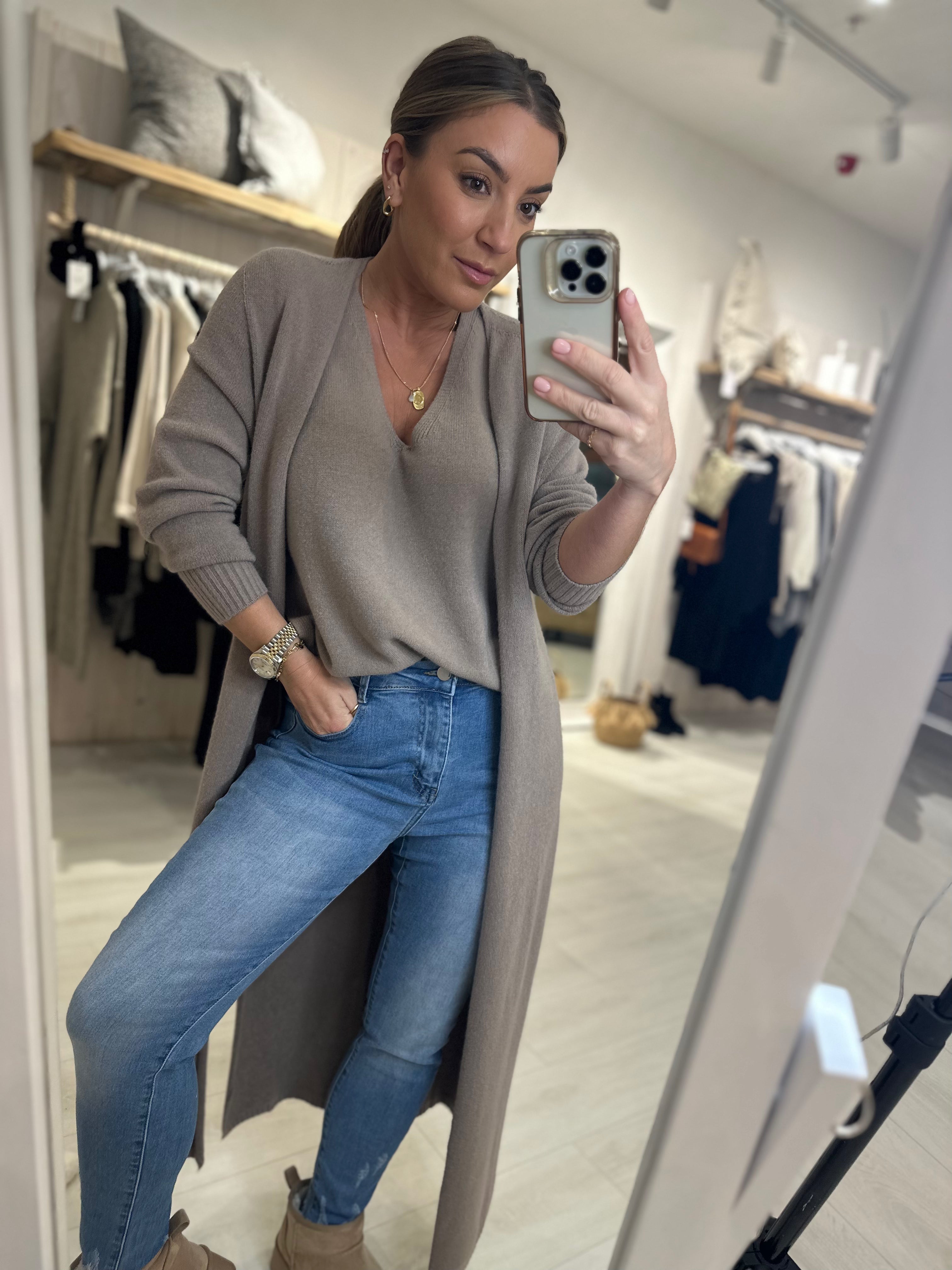 G-Smack Skinny Stretch Jeans Frayed Edge