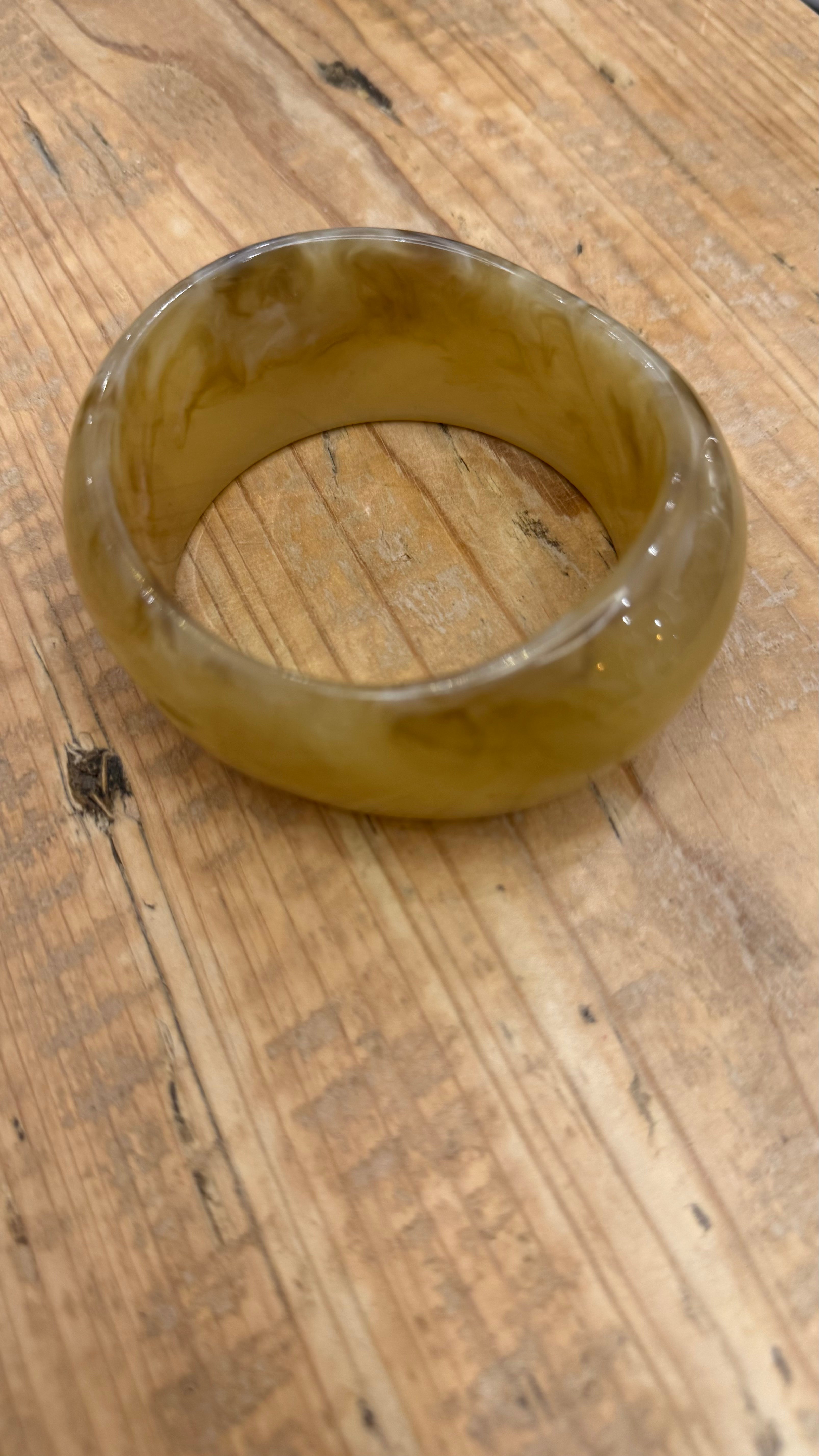 Chunky Resin Bangle