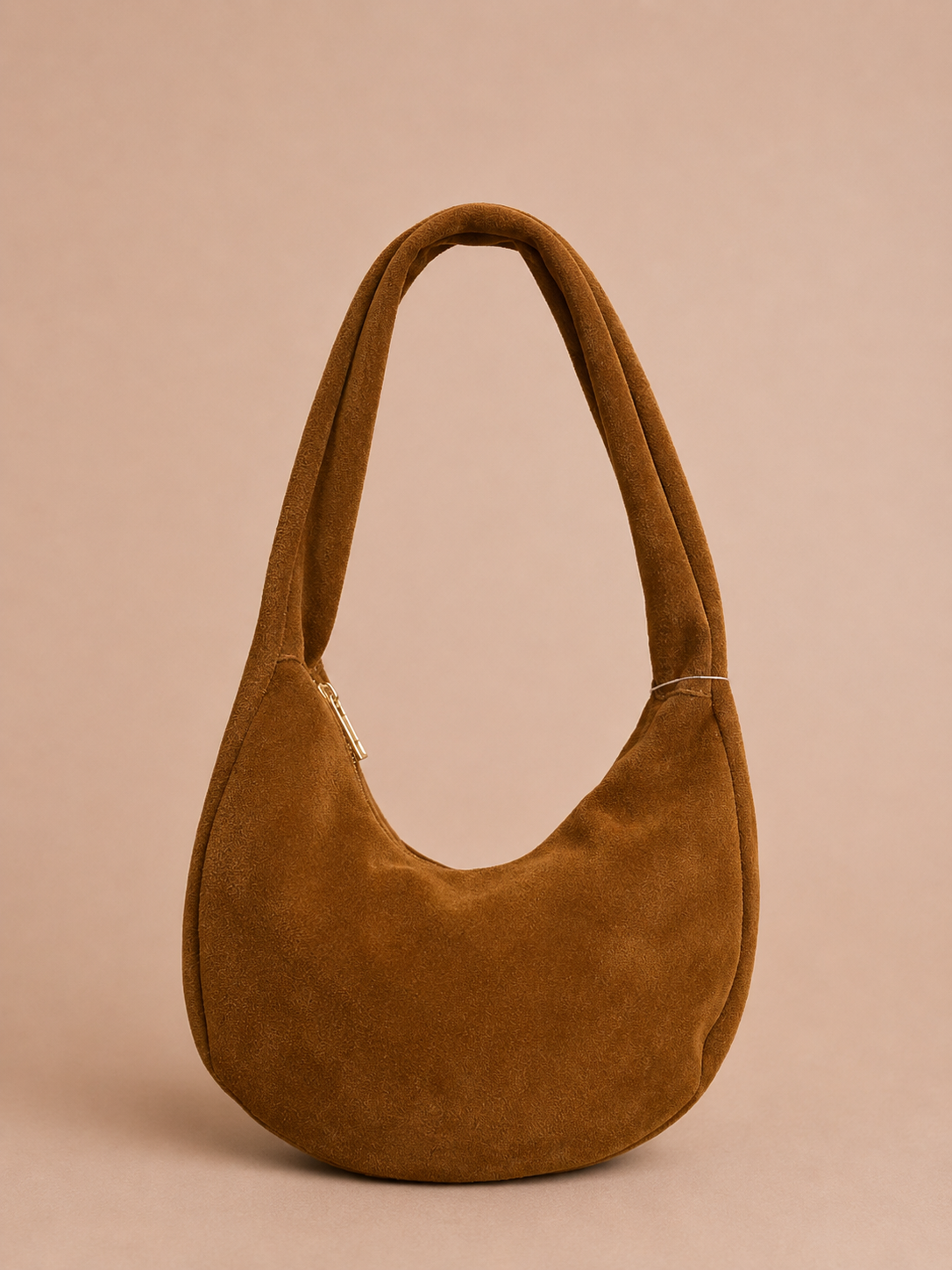 Janina Suede Shoulder Bag