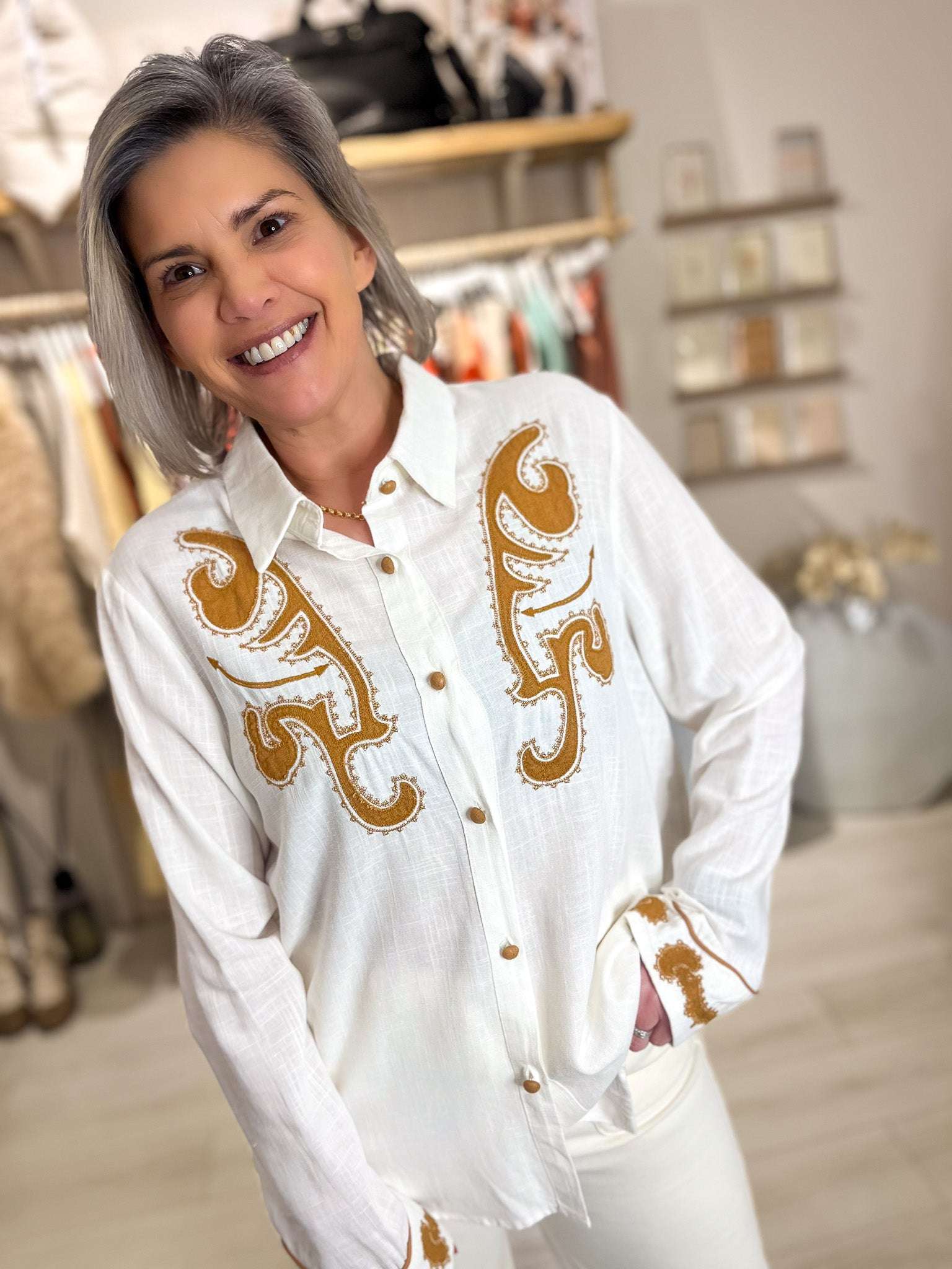 Soraya Embroidered Shirt